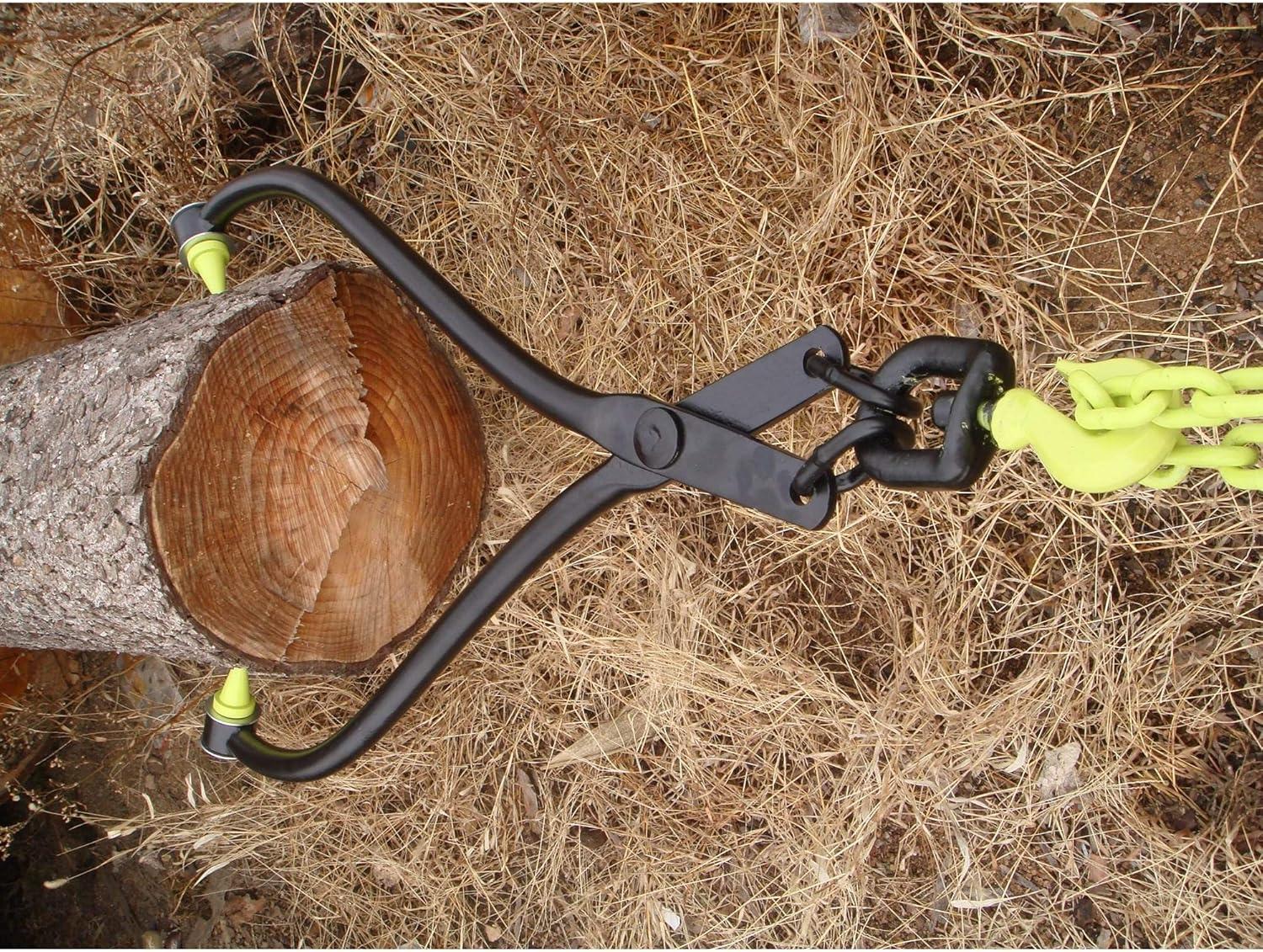 Timber Tuff TMW-04SS 32 In. Forestry Logging Swivel Grab Dragging Skidding Tongs