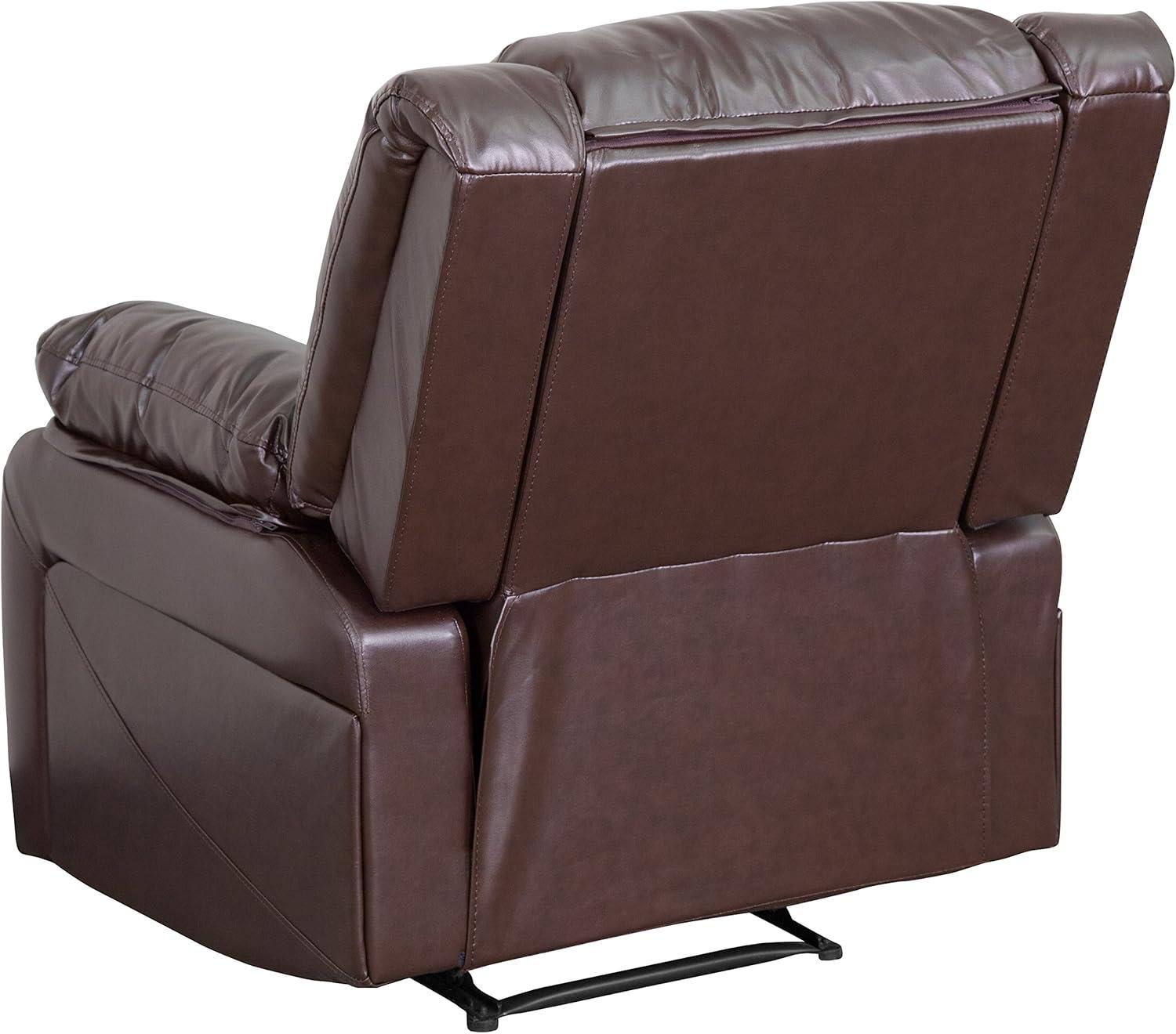 Flash Furniture Harmony Series Brown LeatherSoft Recliner