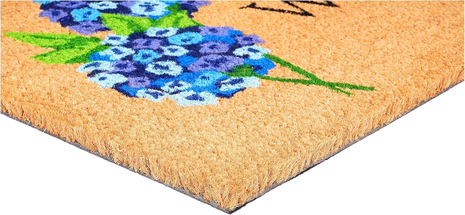 Calloway Mills  Hydrangea Welcome Doormat 17" x 29"