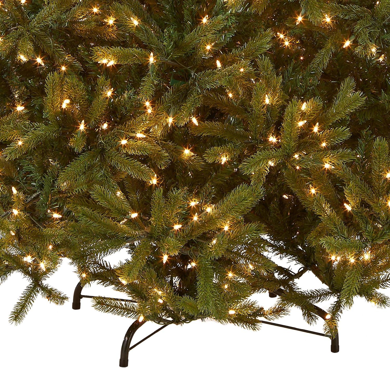 National Tree Company Pre-lit Jersey Frasier Fir Artificial Christmas Tree with Clear Lights