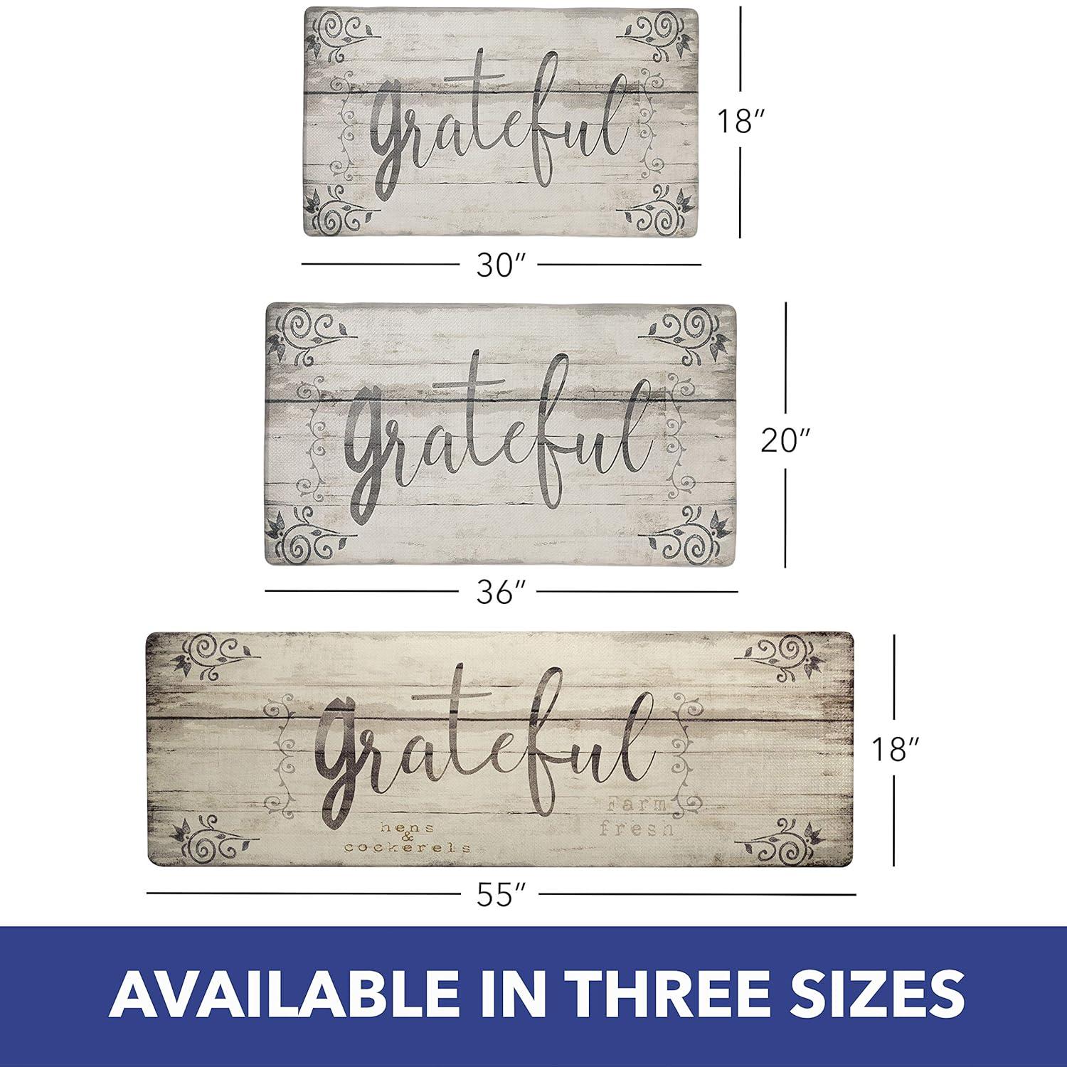 SoHome Cozy Living Grateful Floral Anti-Fatigue Mat