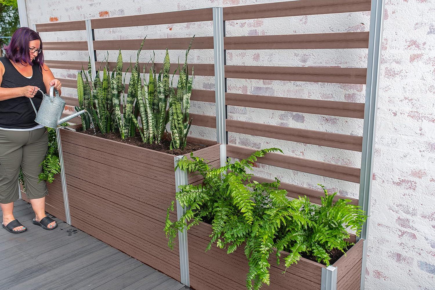 Urbana Planter Box with Trellis