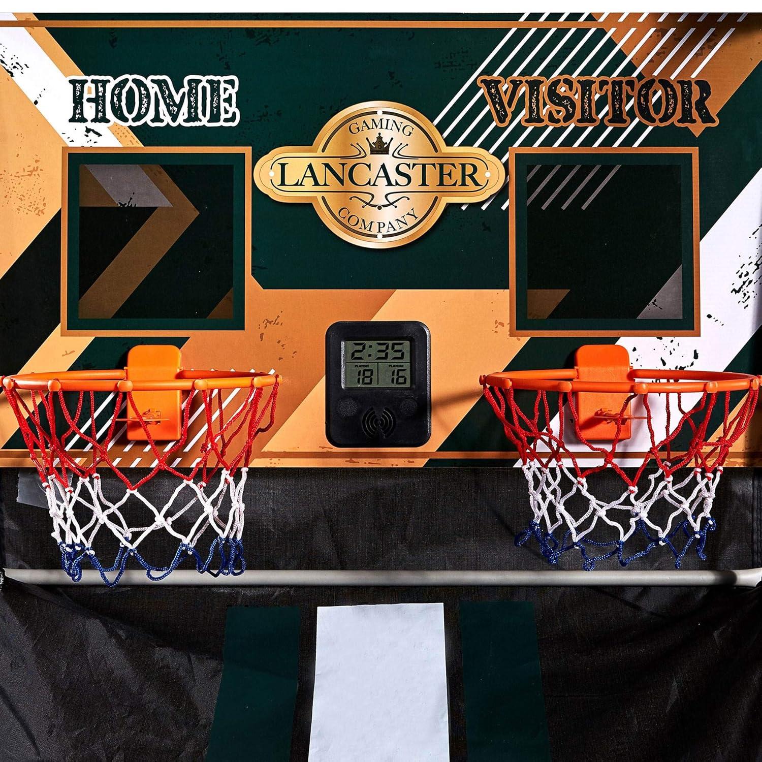 Lancaster Gaming Lancaster Gaming 2 Player Battery Powered Basketball Arcade Game