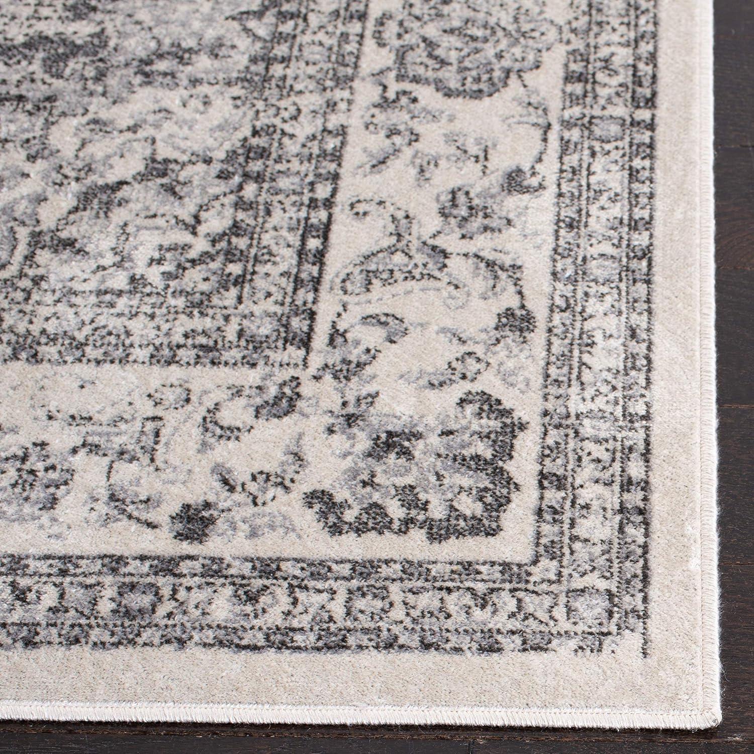Atlas ATL960 Power Loomed Area Rug - Ivory/Beige - 7'10" X 10' - Safavieh.