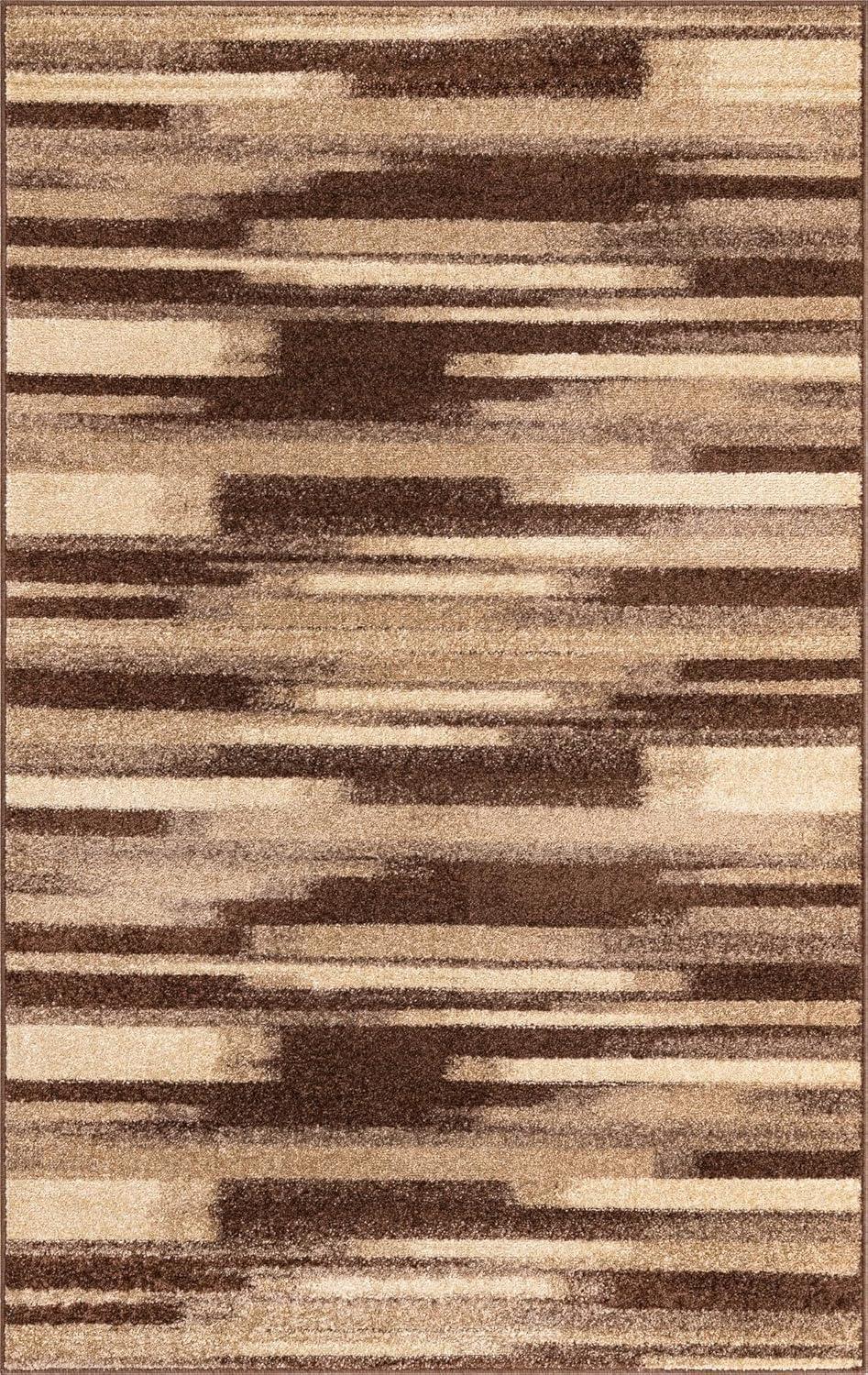 Unique Loom Autumn Collection Area Rug - Wheat (5' 1" x 8' Rectangle Brown/Beige)