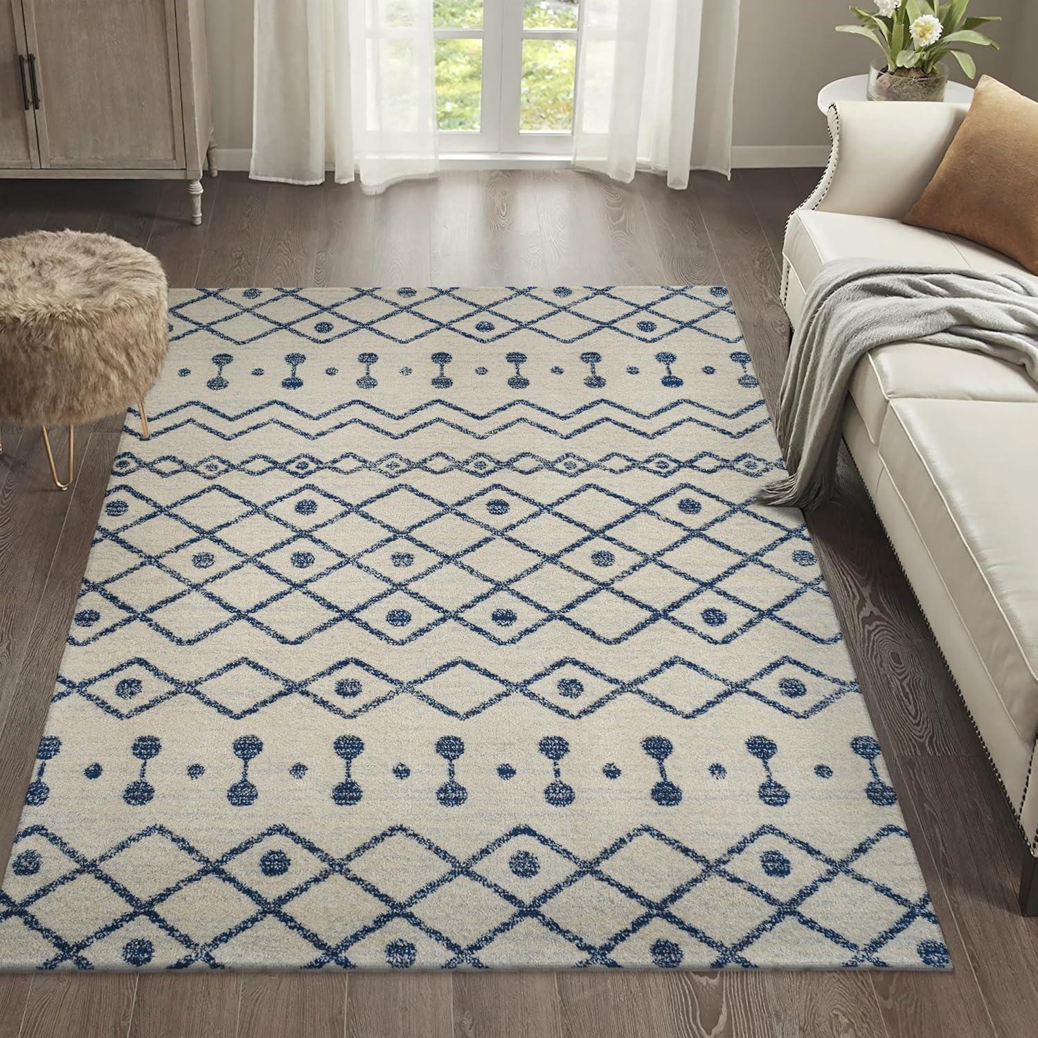 Aksil Moroccan Beni Souk Area Rug - JONATHAN Y