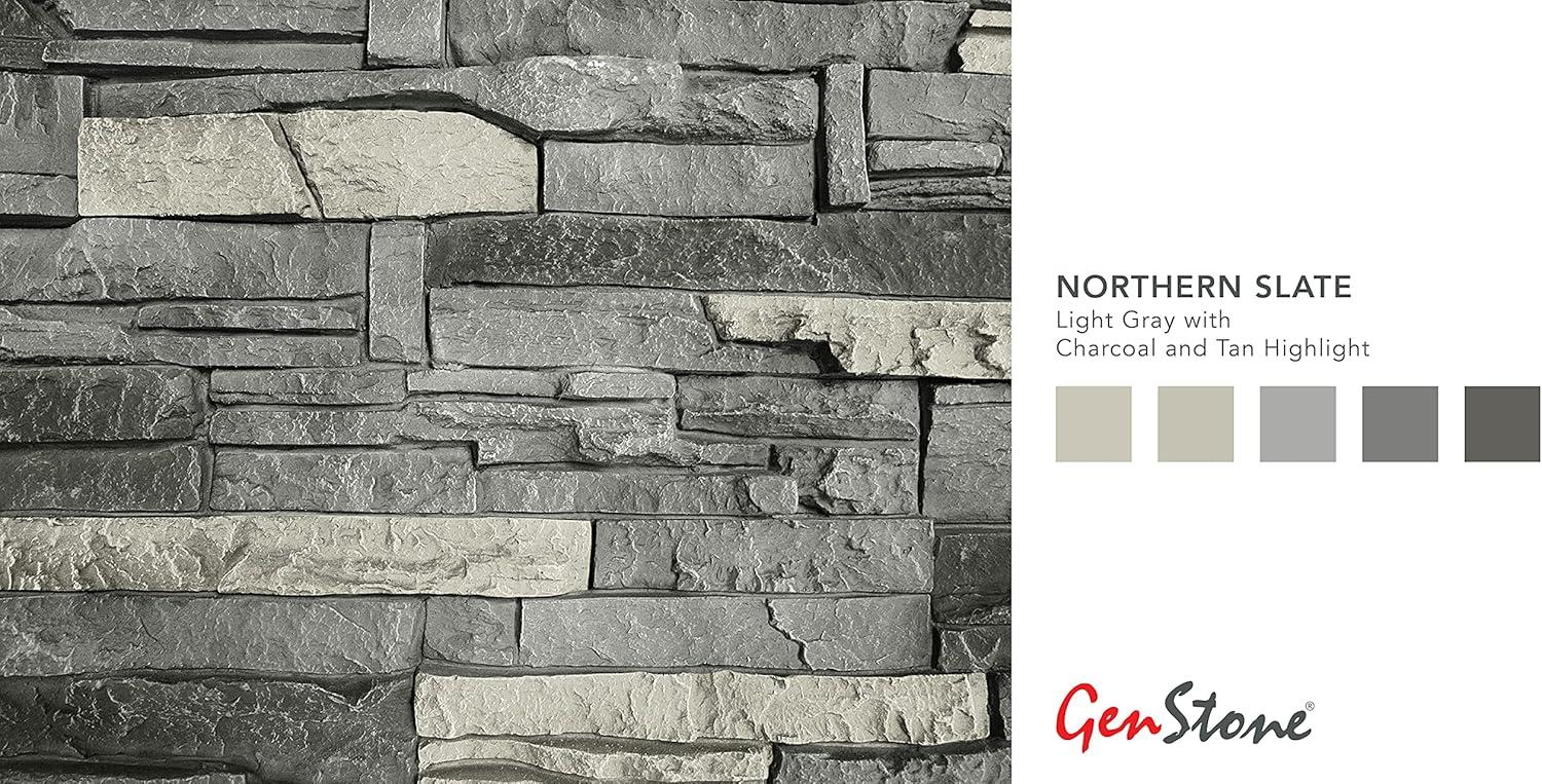 11.25" x 41.25" Stone Wall Paneling