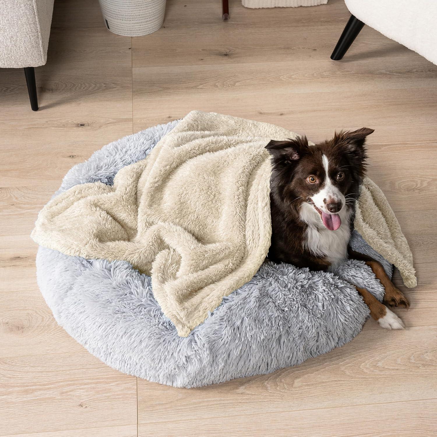 PetAmi Sherpa Fleece Pet Blanket