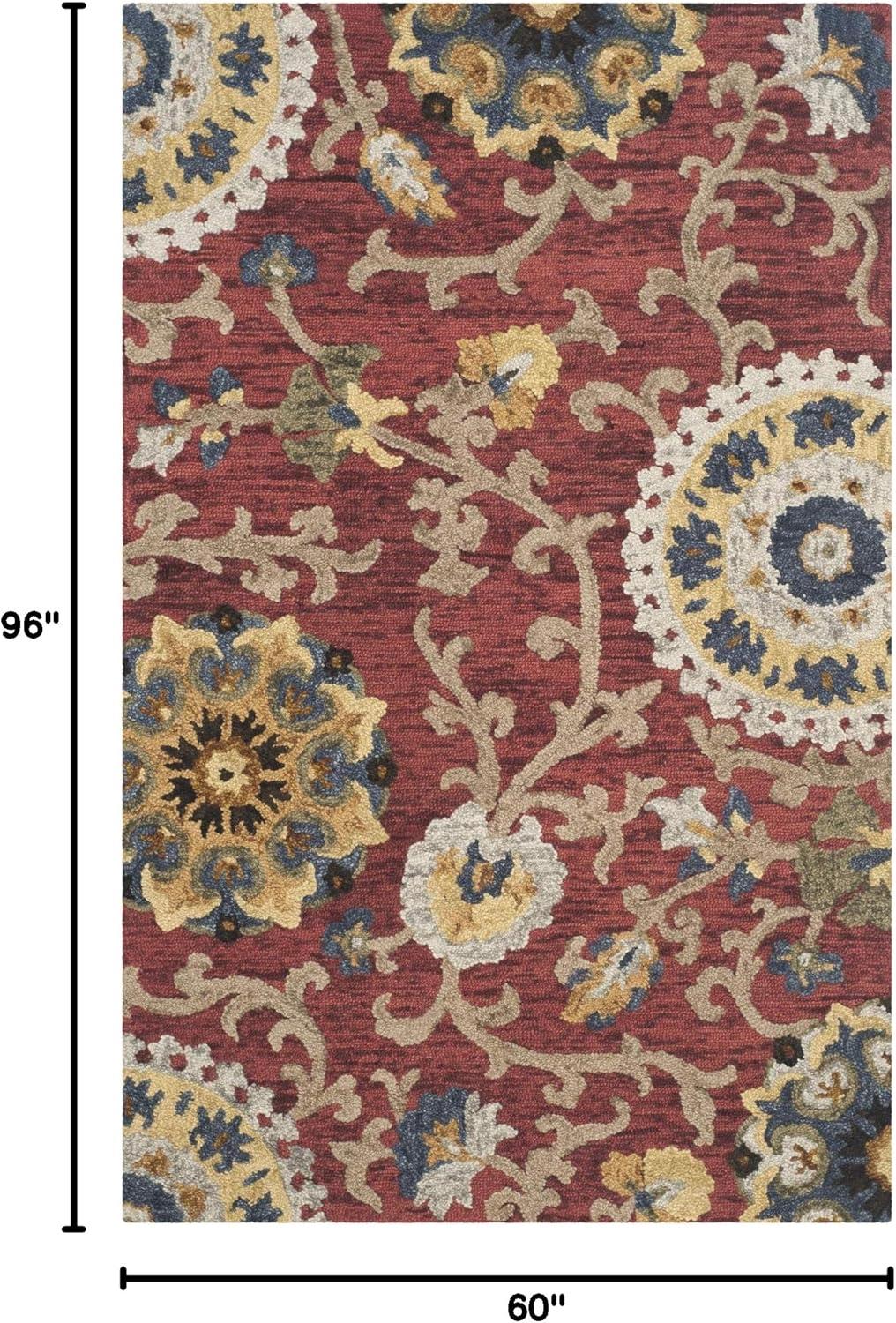 Blossom BLM401 Hand Tufted Area Rug  - Safavieh