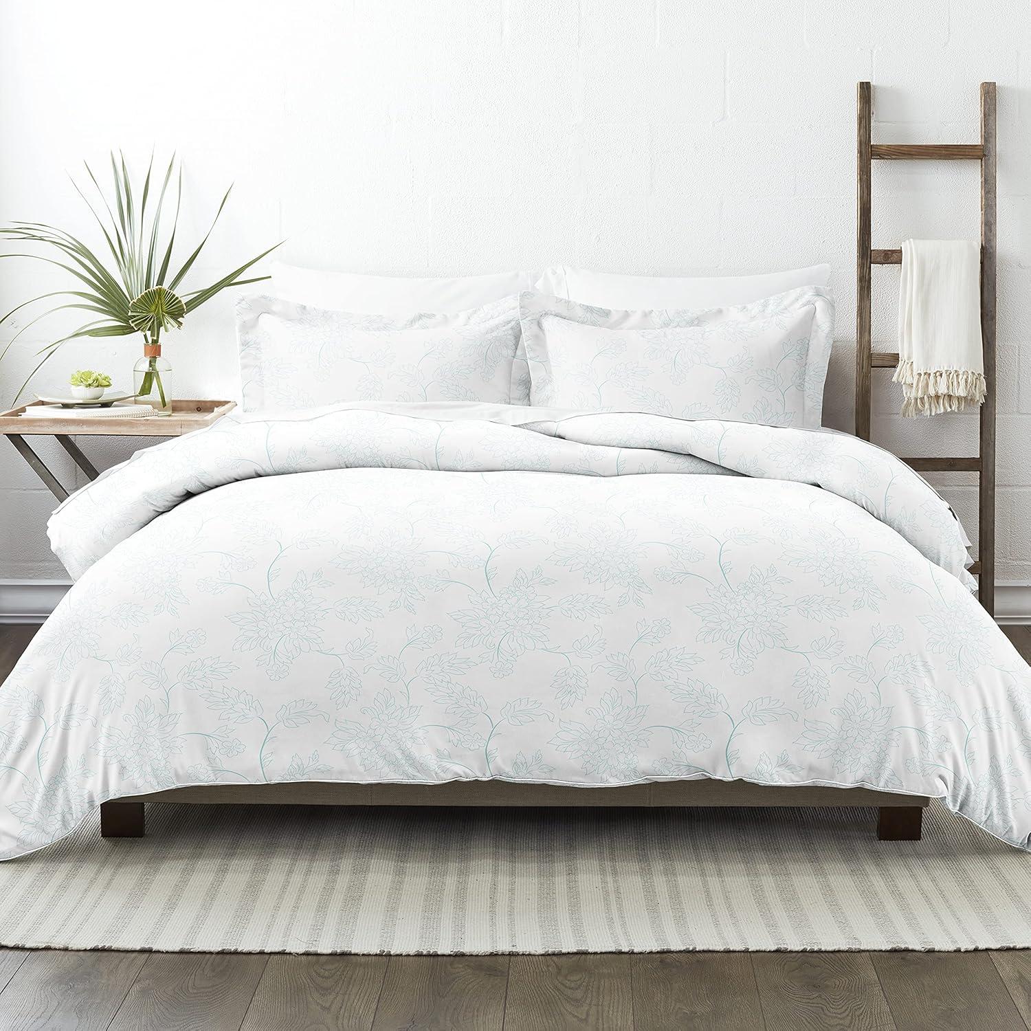 Simply Soft Vine Pattern Duvet Cover Set