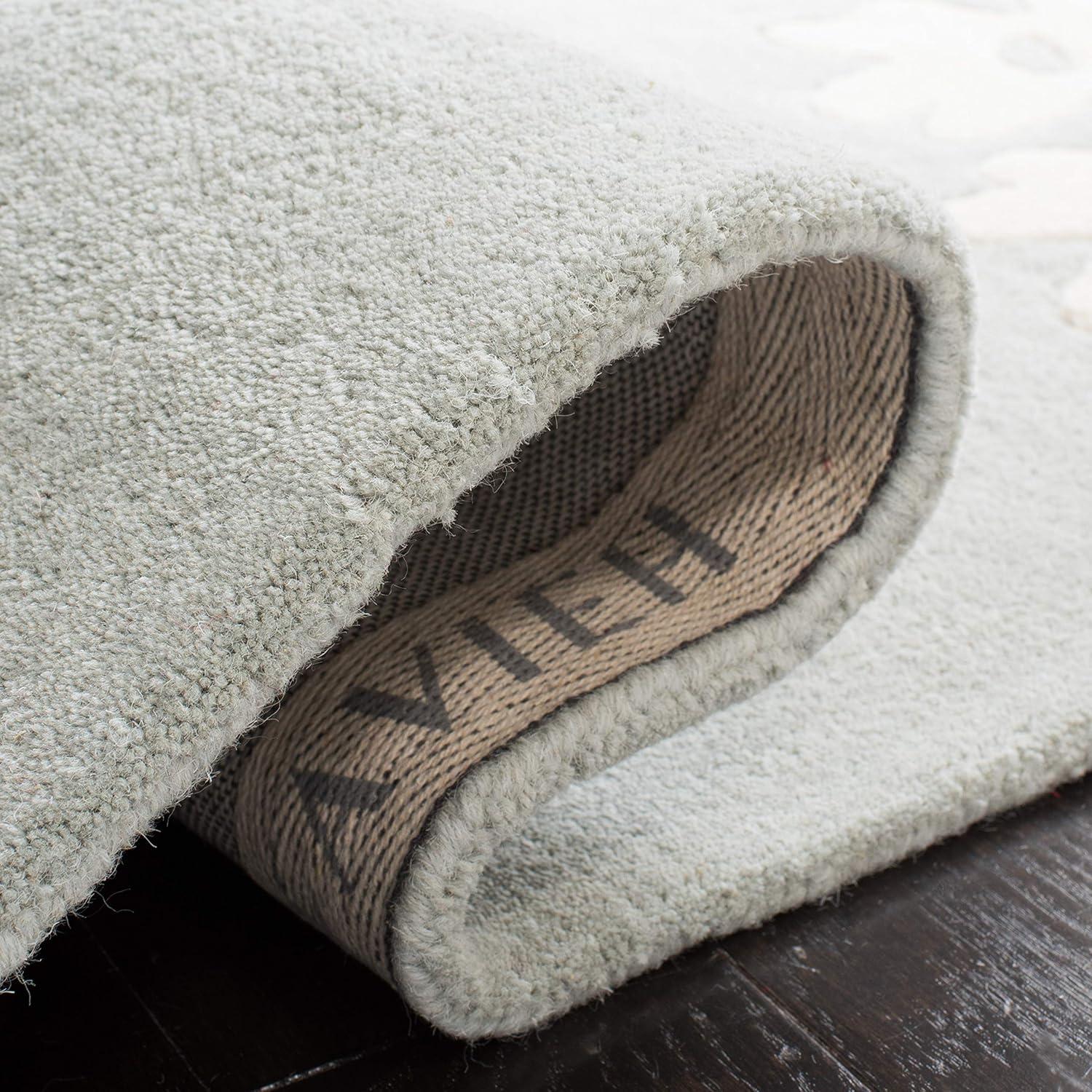Bella BEL122 Hand Tufted Runner Rug - Grey/Ivory - 2'3"x11' - Safavieh.