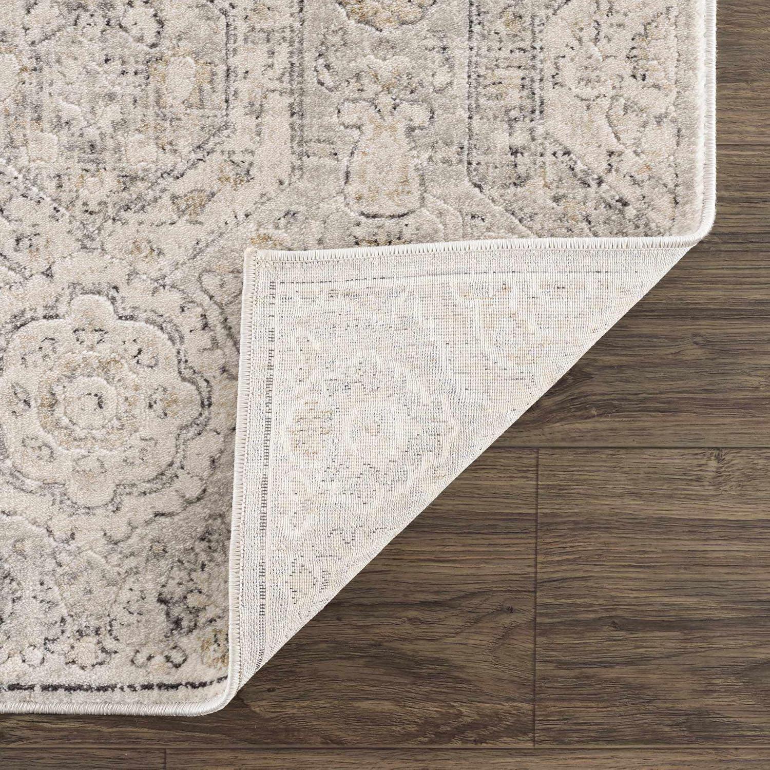 Hauteloom Rectangle Area Rug   Charcoal