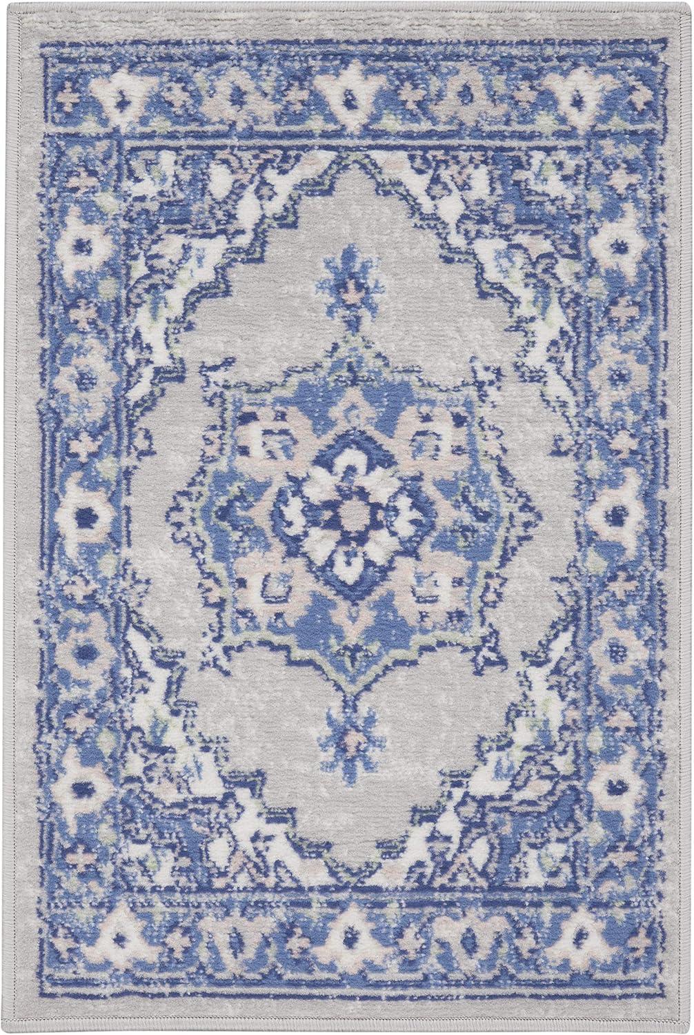 Nourison Whimsical Farmhouse Medallion Indoor Area Rug