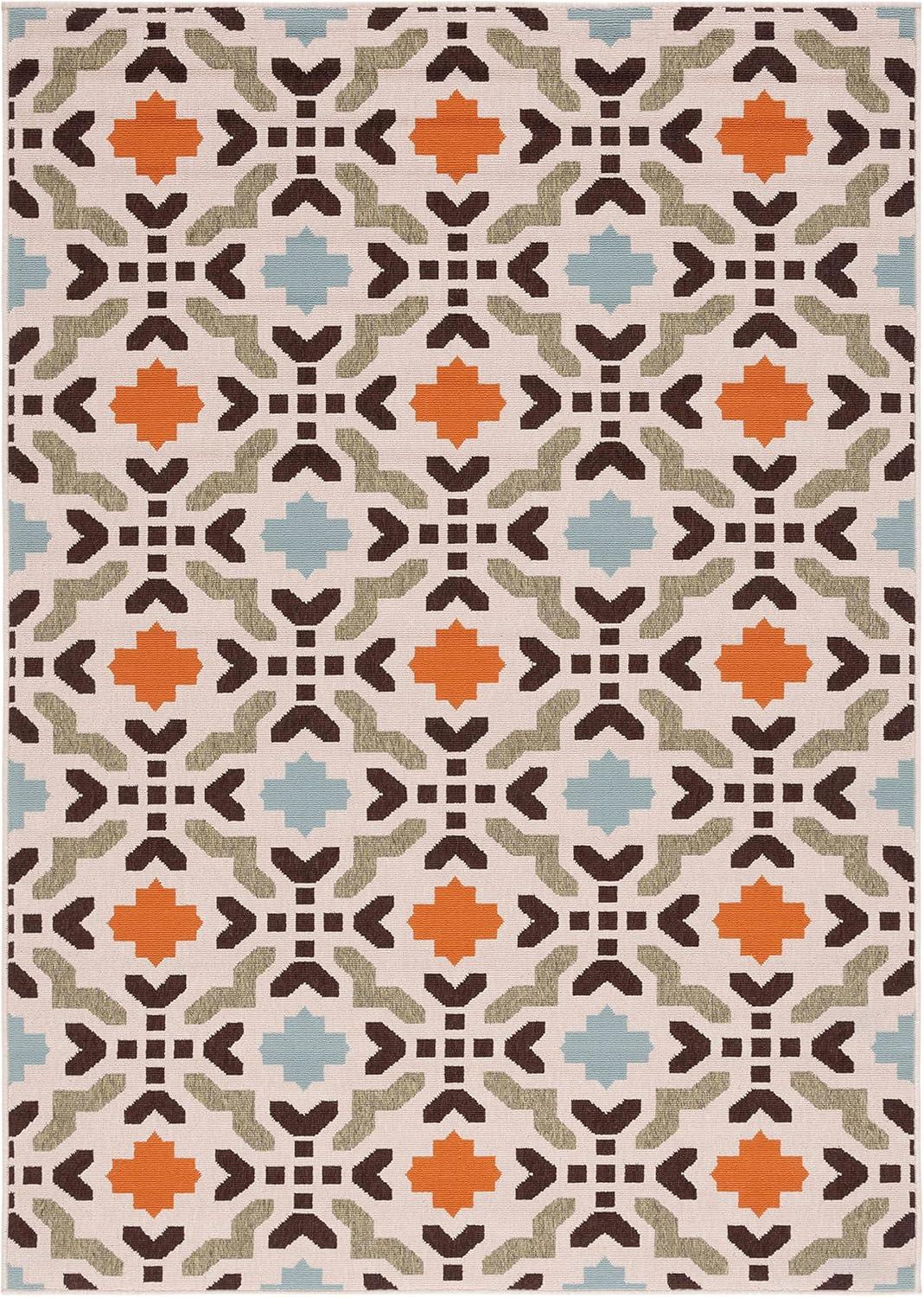 Veranda VER080 Power Loomed Indoor/Outdoor Area Rug  - Safavieh