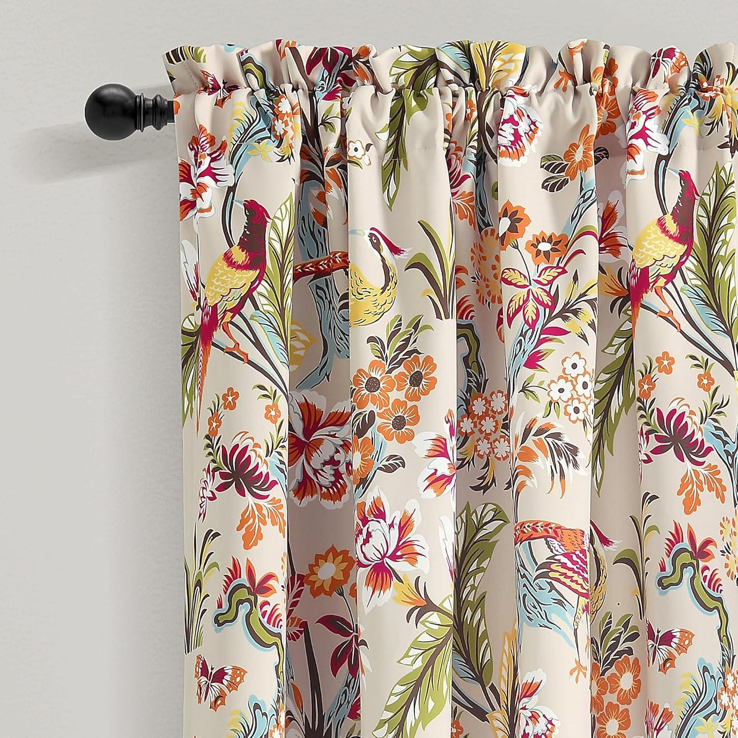 Polyester Room Darkening Curtain Pair