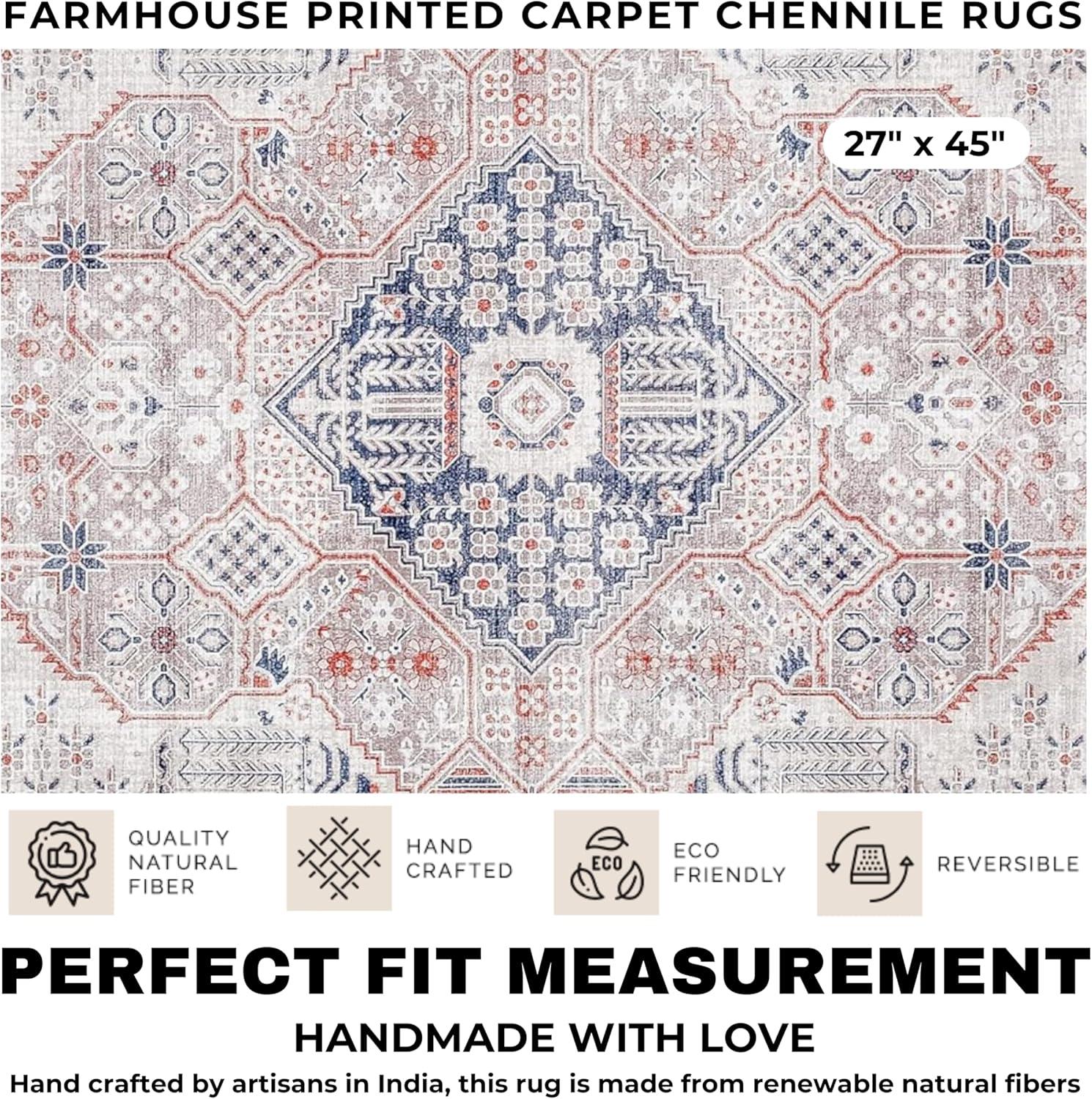 Beachcrest Home™ 100% Jute Round Area Rug– Hand Woven, Reversible, Eco-Friendly, Farmhouse Style- Beige