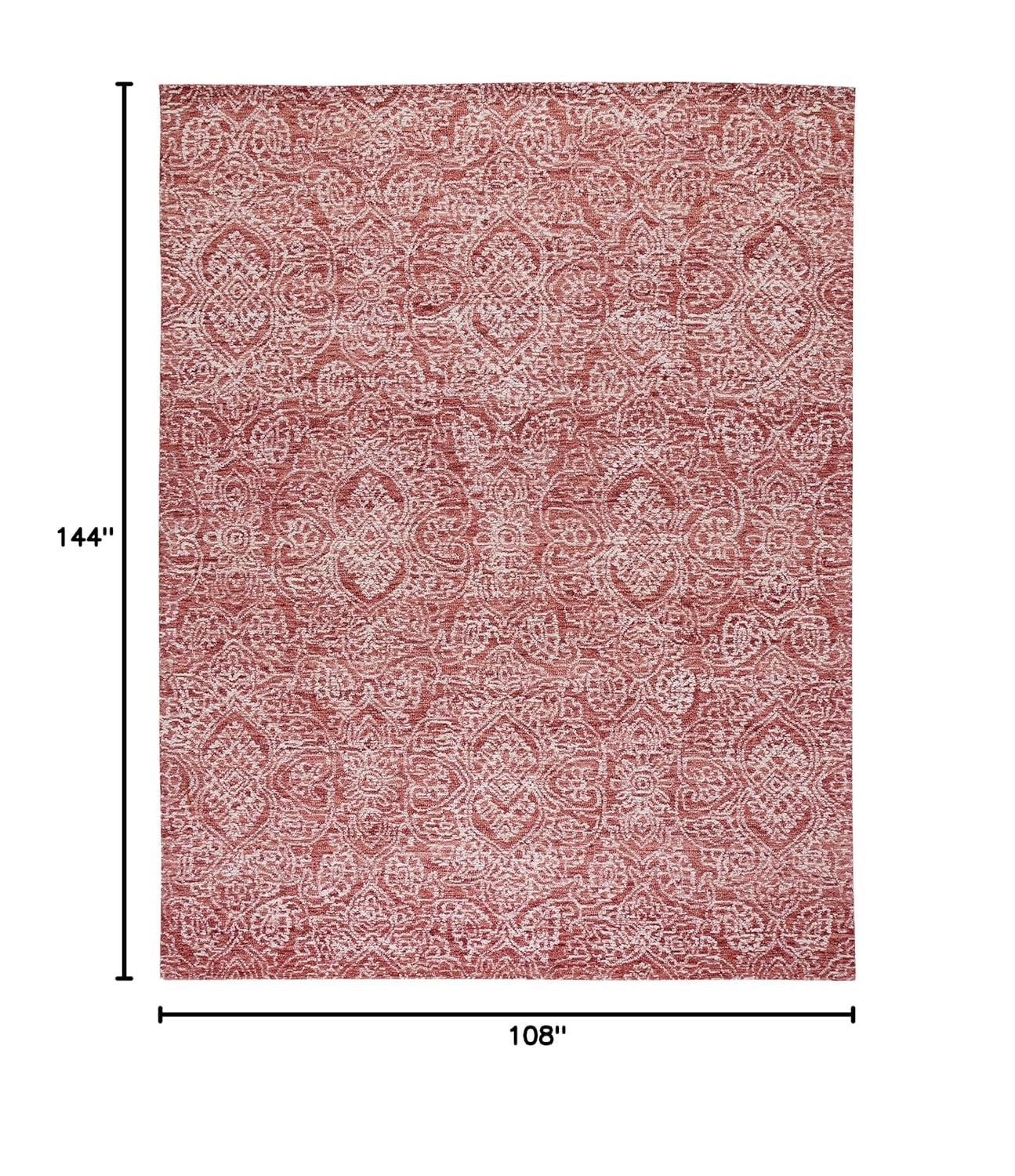 Metro MET998 Hand Tufted Indoor Area Rug - Pink/Ivory - 9'x12' - Safavieh