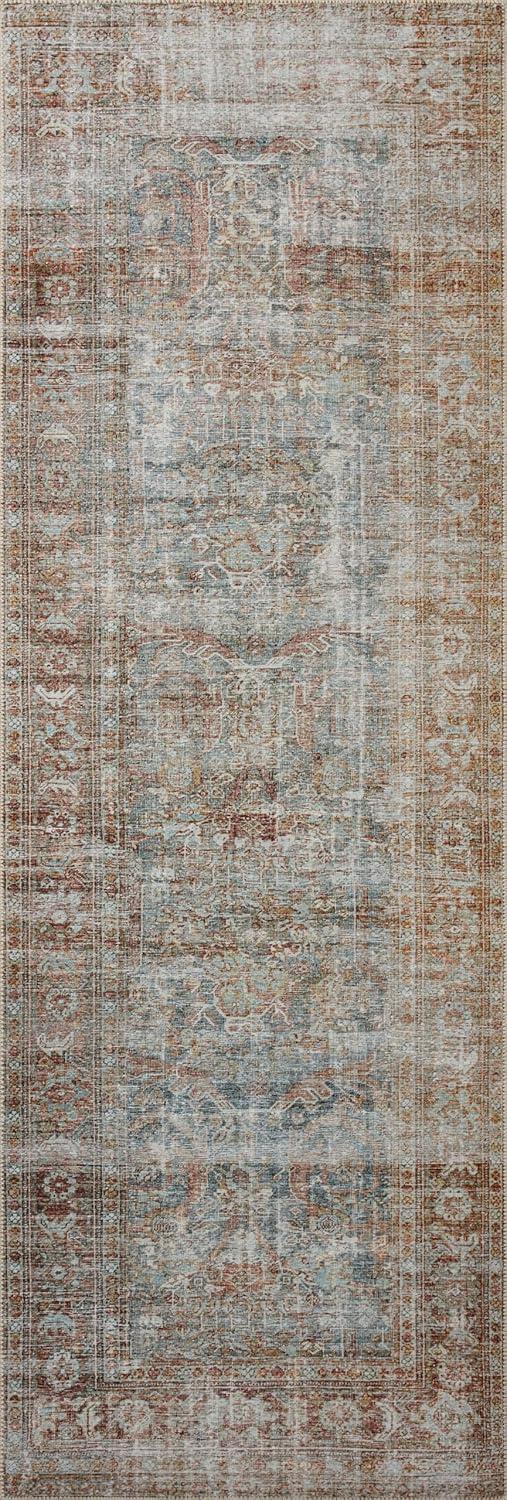 Chris Loves Julia x Loloi Chris Loves Julia x Loloi Jules Oriental Lagoon/Brick Area Rug