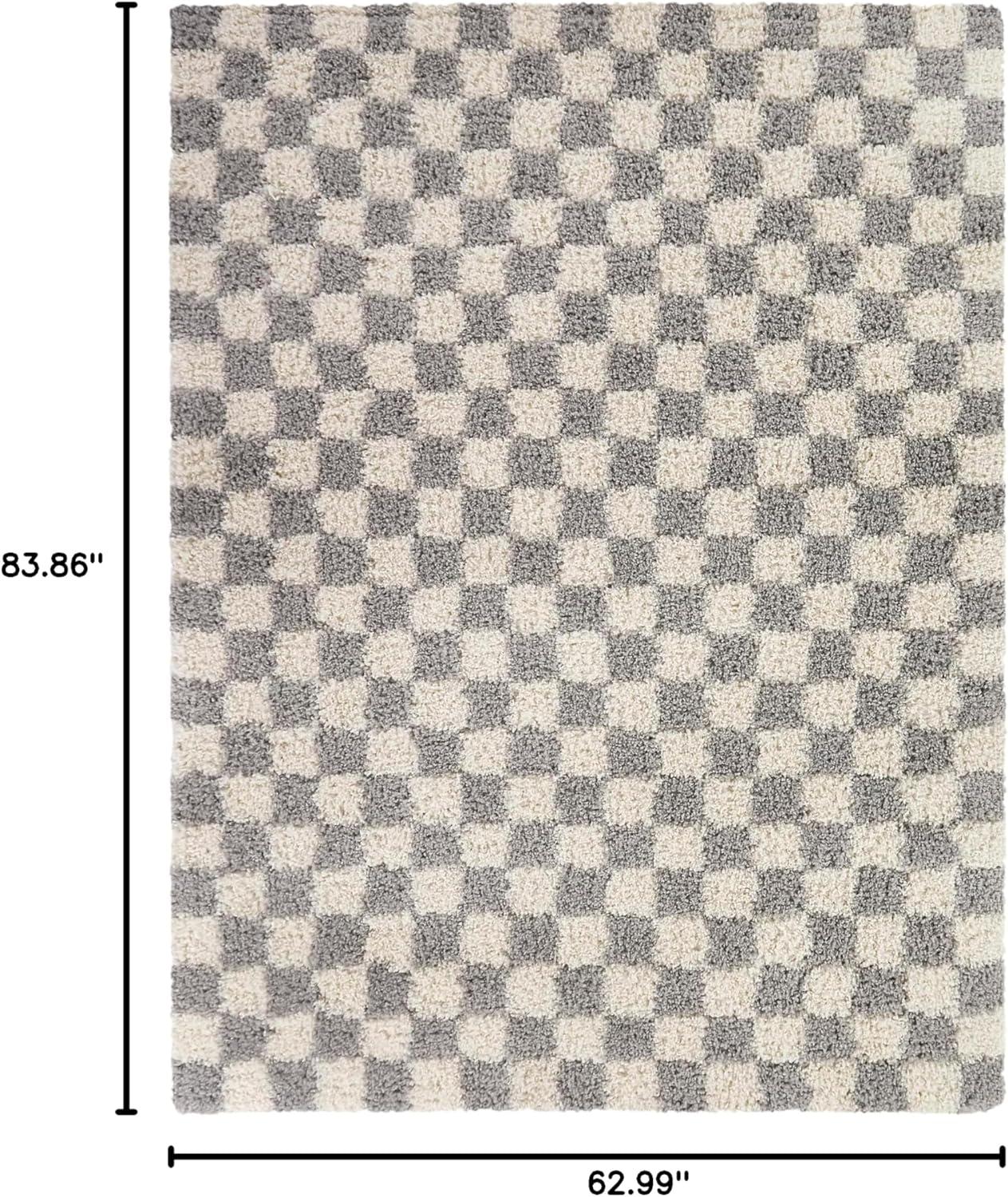 Balta Rugs Mackie Checkered Teen Shag Rug