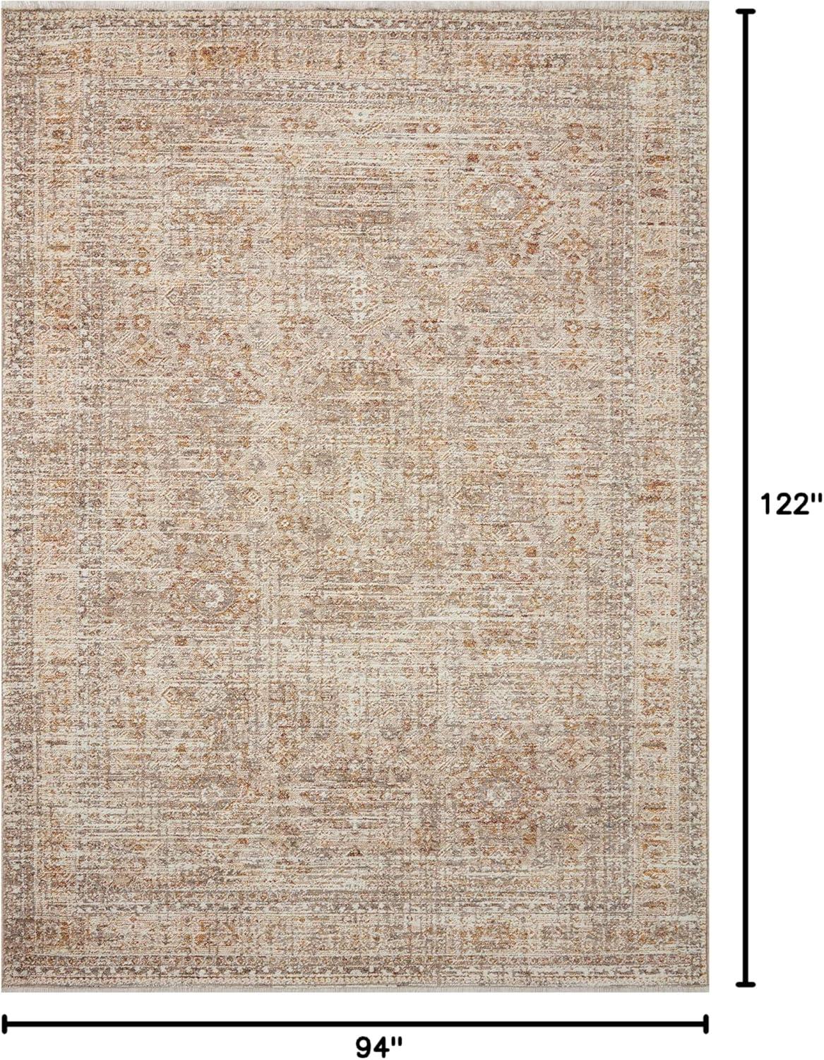 Angela Rose x Loloi Blake Oatmeal / Spice Area Rug