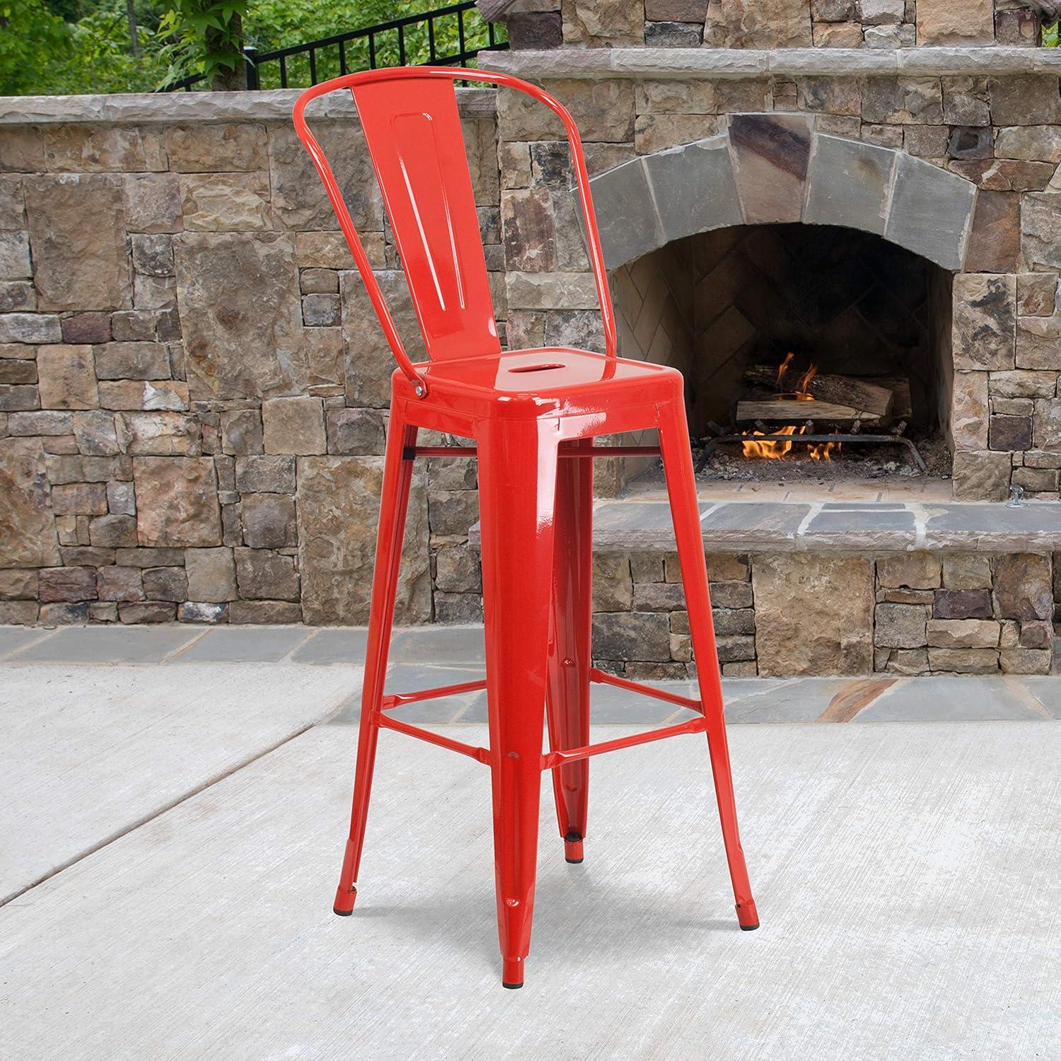 Metal Outdoor Stool