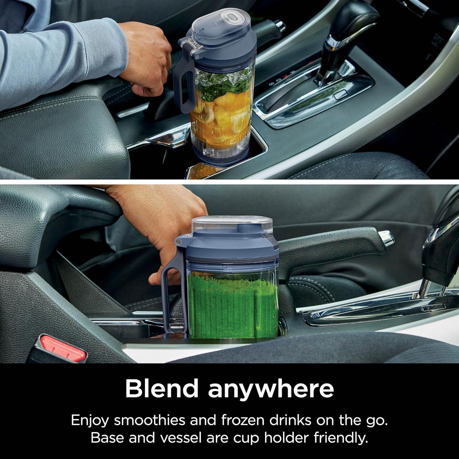 Ninja Blast 22oz Max Portable Blender Deep Navy BC251NV