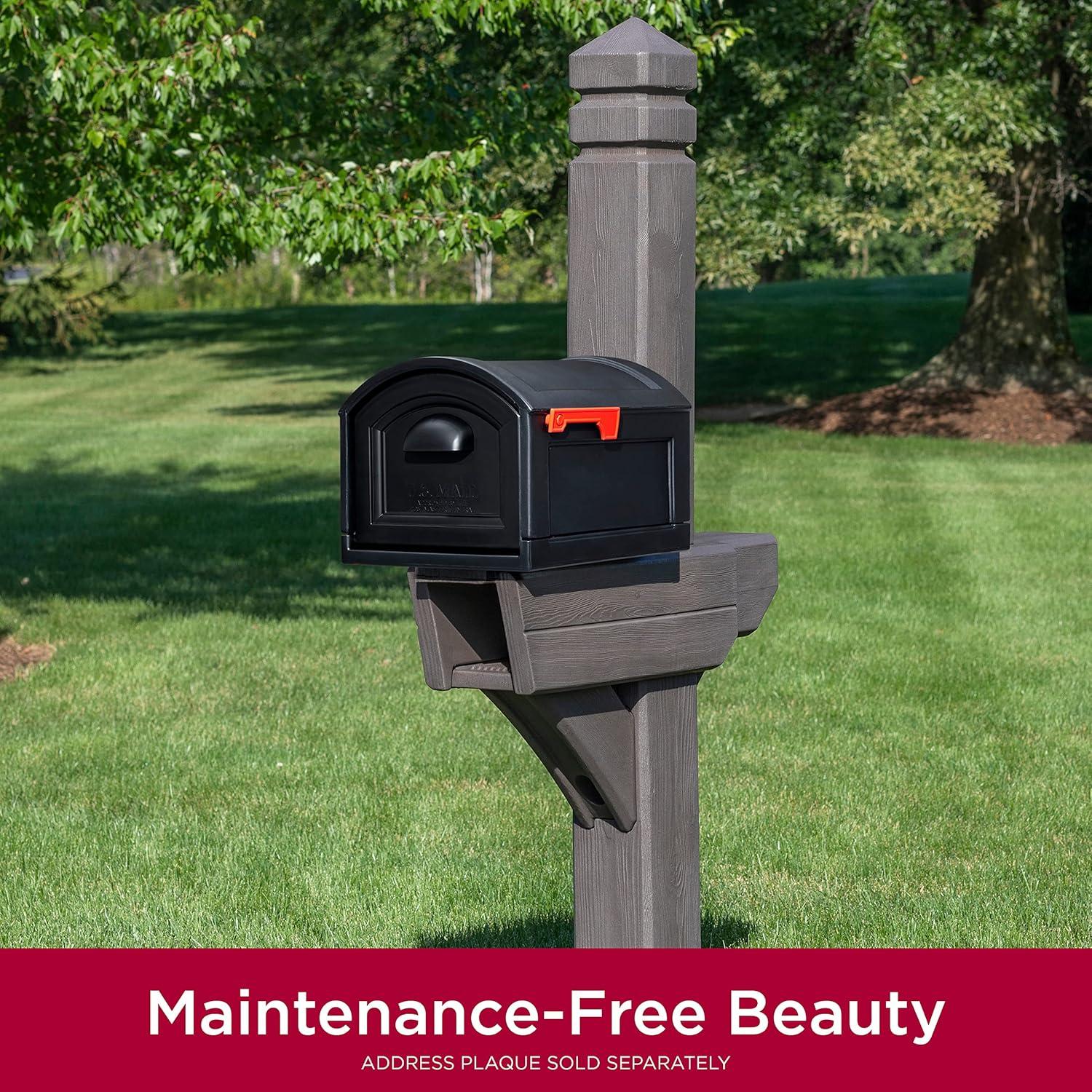 Step2 Step2 Brown Highland Mail Post & Large Capacity XL Mailbox