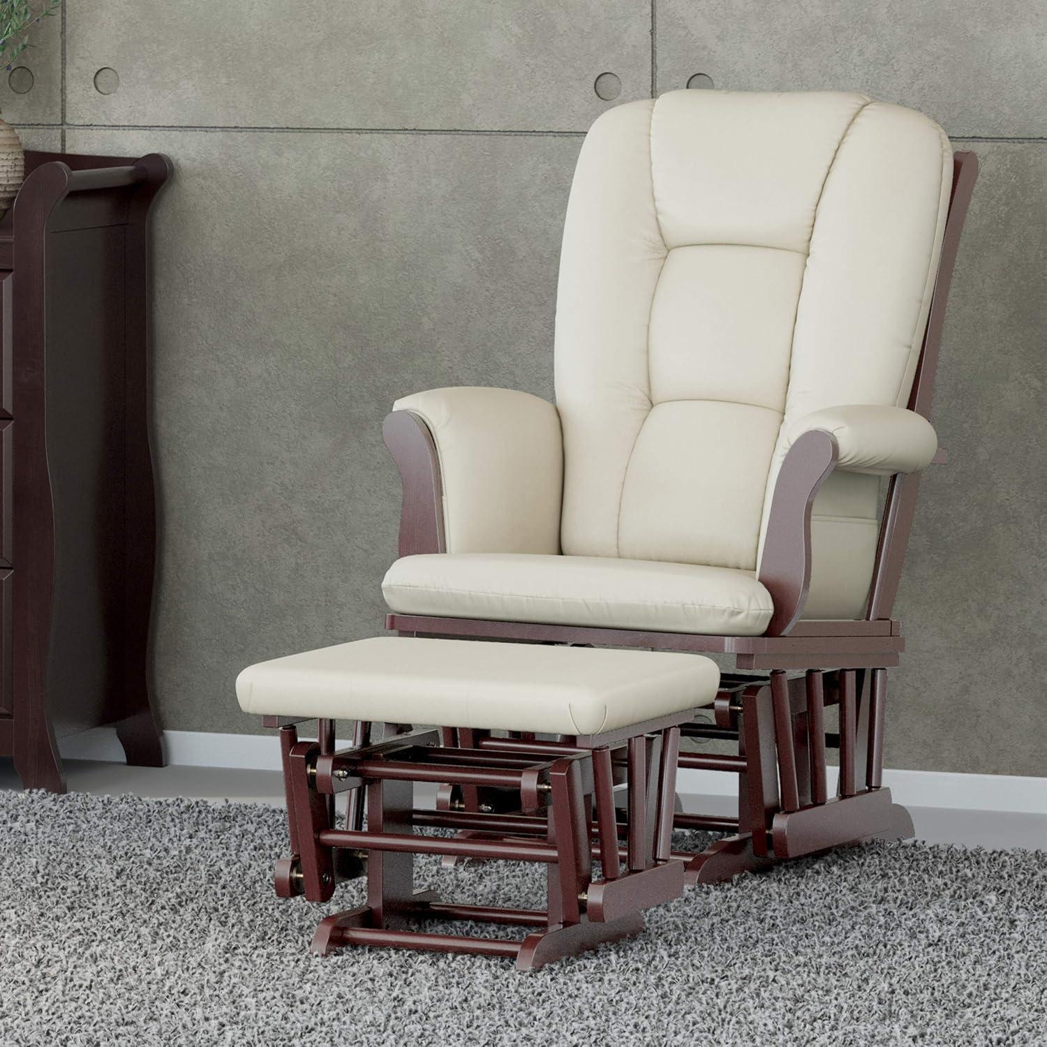 Tuscany Glider with Nursery Chair & Ottoman Set