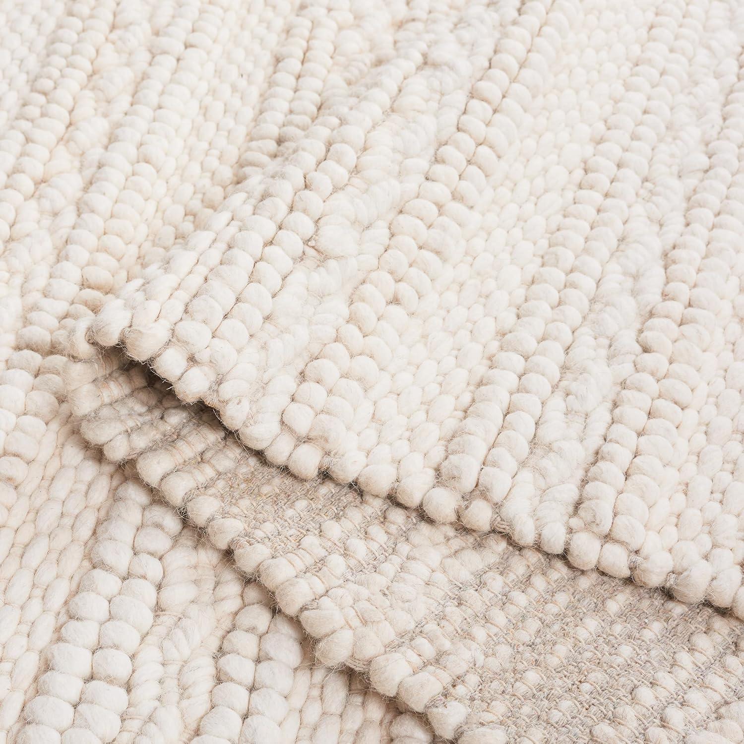Natura NAT402 Hand Woven Area Rug - Grey/Ivory - 8'x10' - Safavieh.