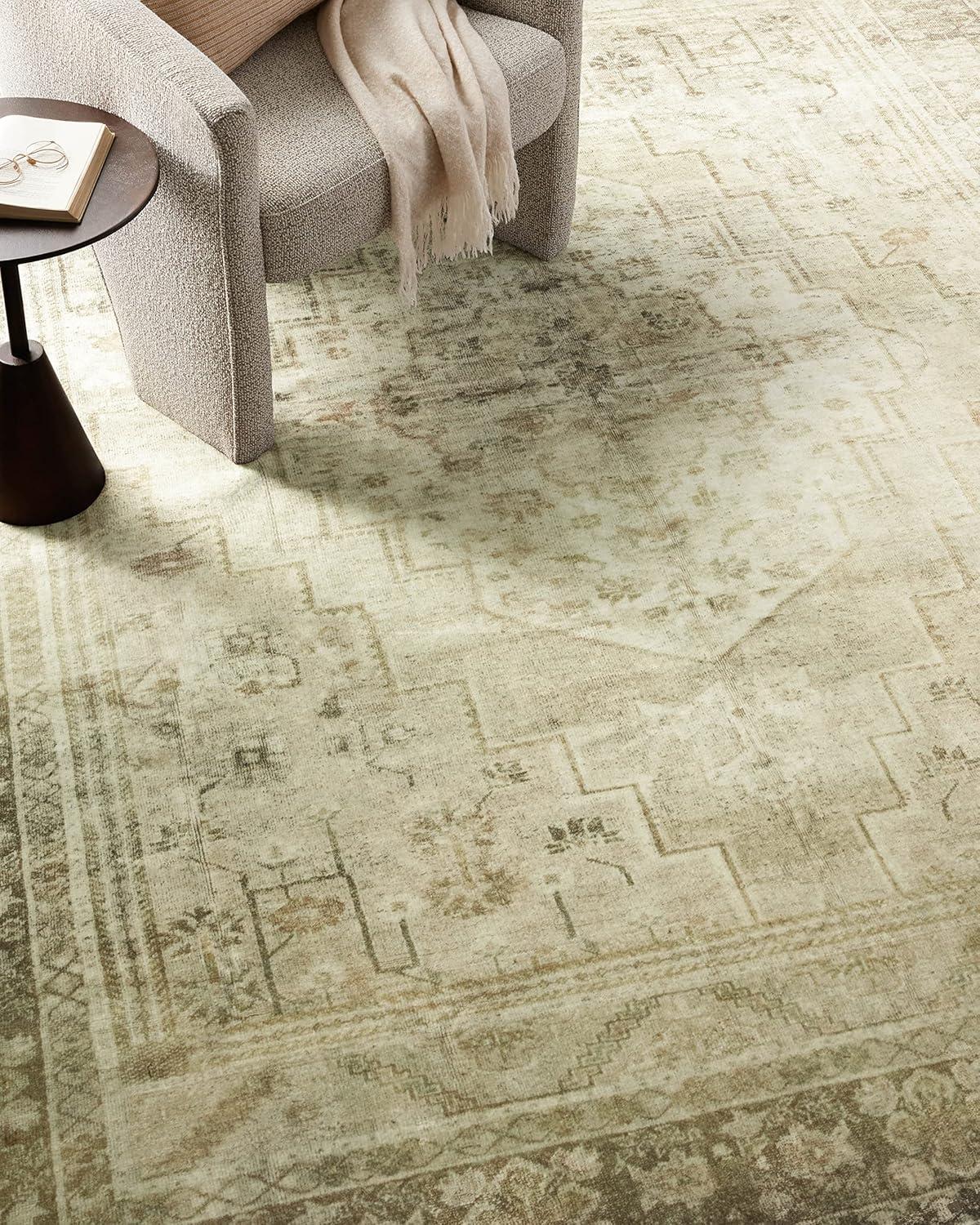 Magnolia Home by Joanna Gaines x Loloi Magnolia Home By Joanna Gaines X Loloi Banks Machine Washable Natural / Granite Area Rug