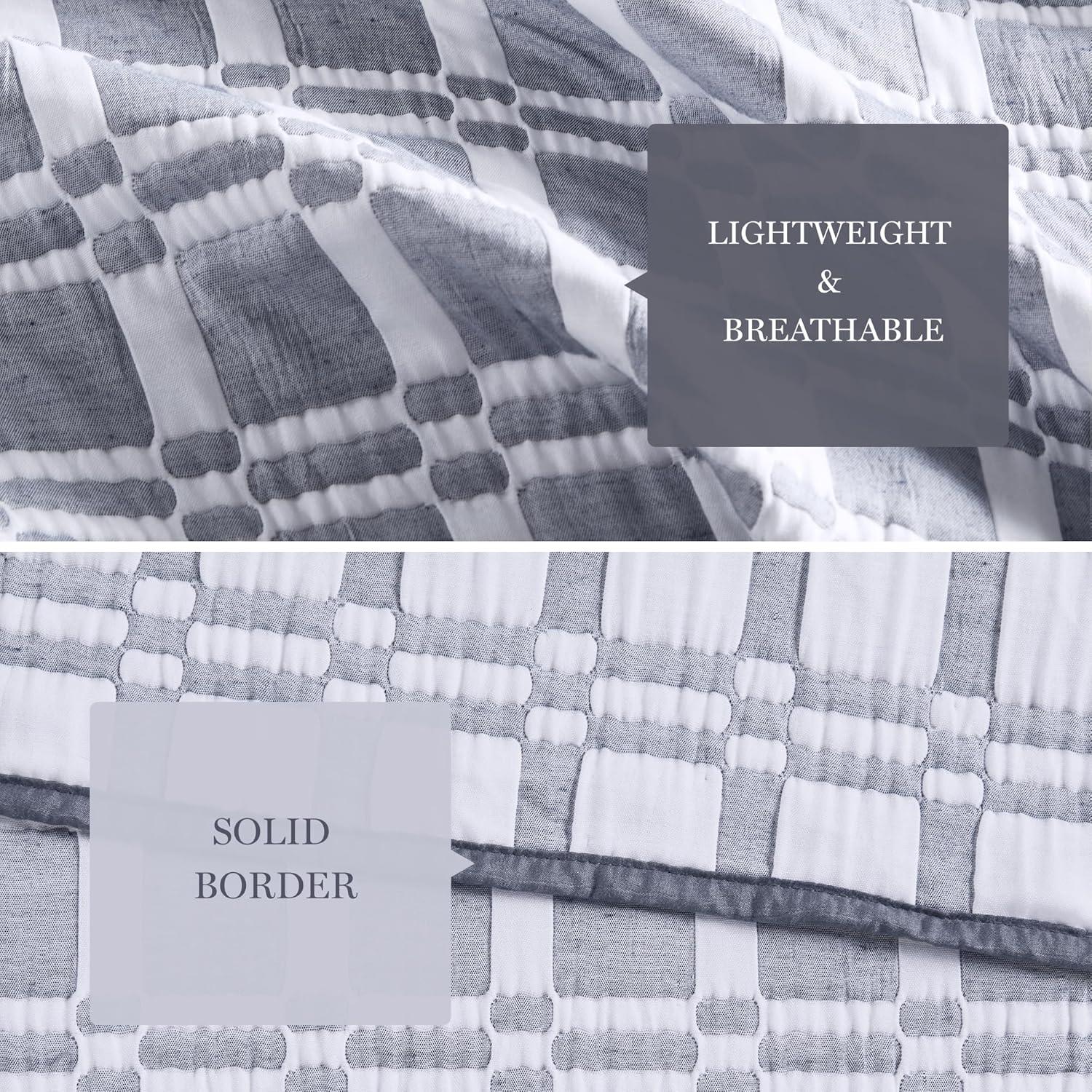 510 Design Harlow 3 Piece Reversible Matelasse Coverlet Set