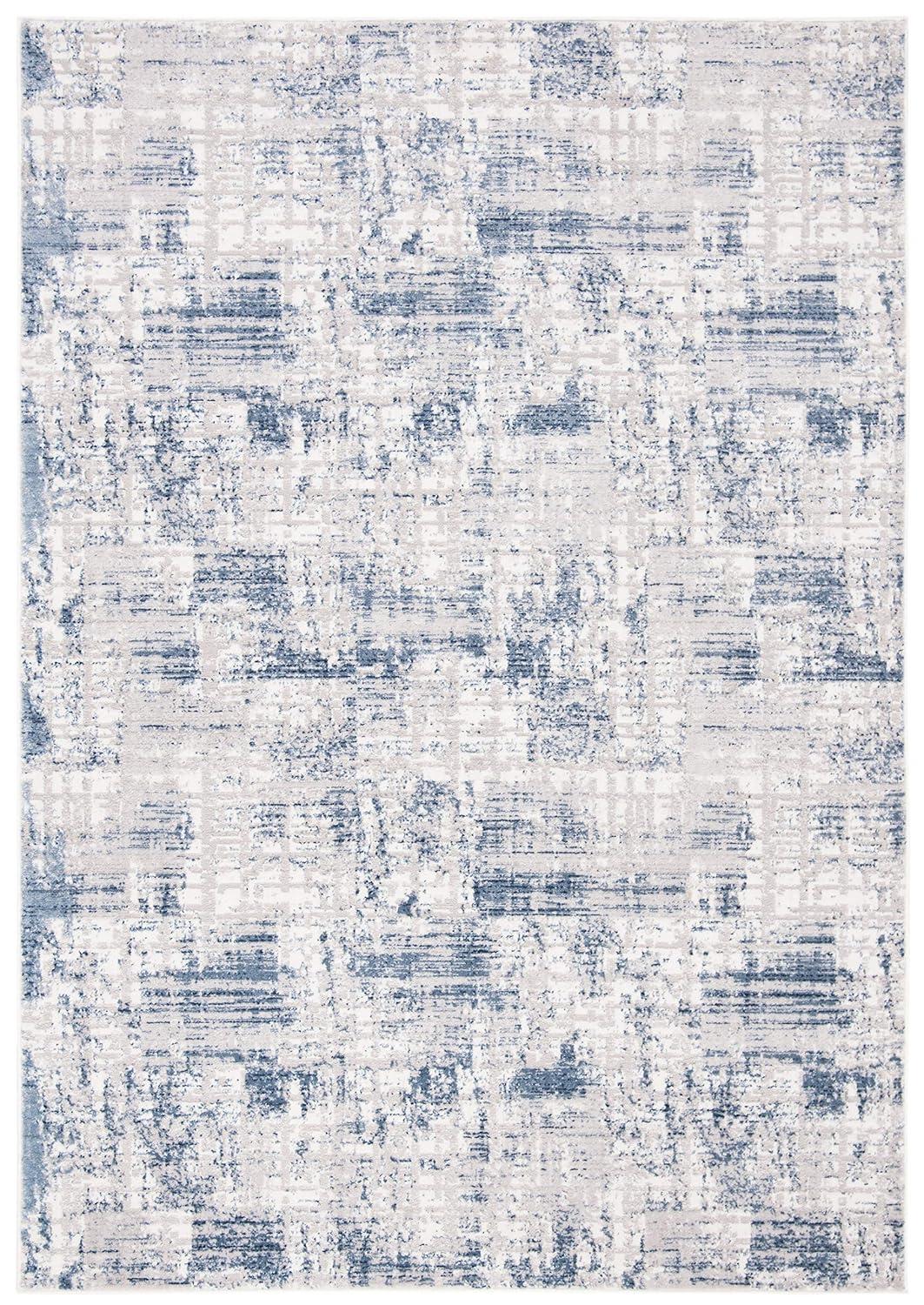 Amelia ALA786 Power Loomed Area Rug - Blue/Grey - 5'3"x7'6" - Safavieh.