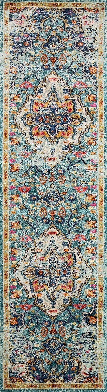 Loloi II Nadia Abstract Blue / Midnight Area Rug