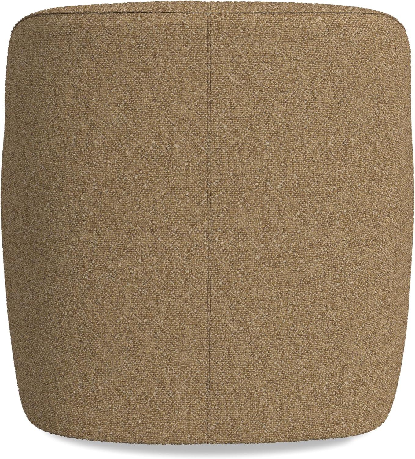 HomePop Upholstered Swivel Accent Chair Light Tan