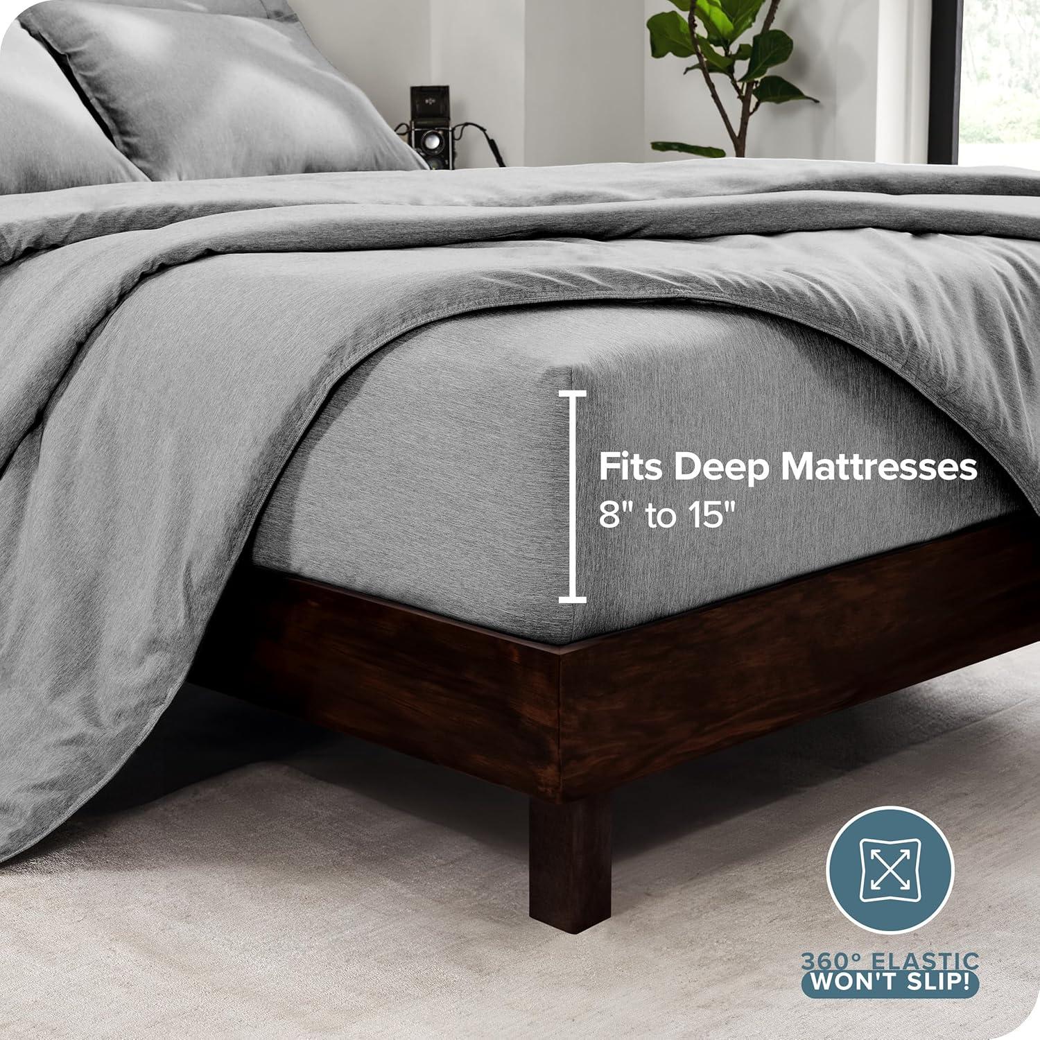 Bare Home Microfiber Complete Bedding Set