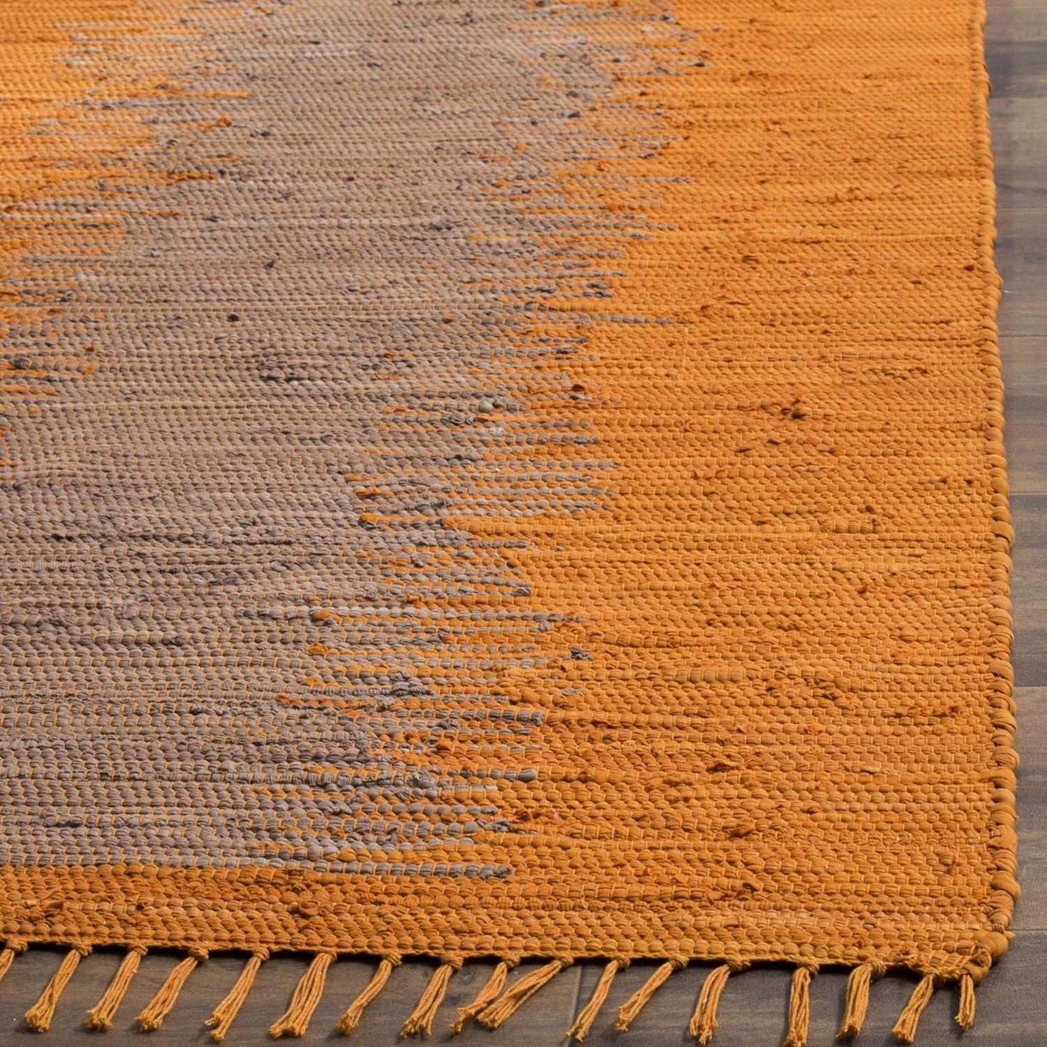 Montauk MTK718 Hand Woven Indoor Accent Rug - Orange - 3'x5' - Safavieh.