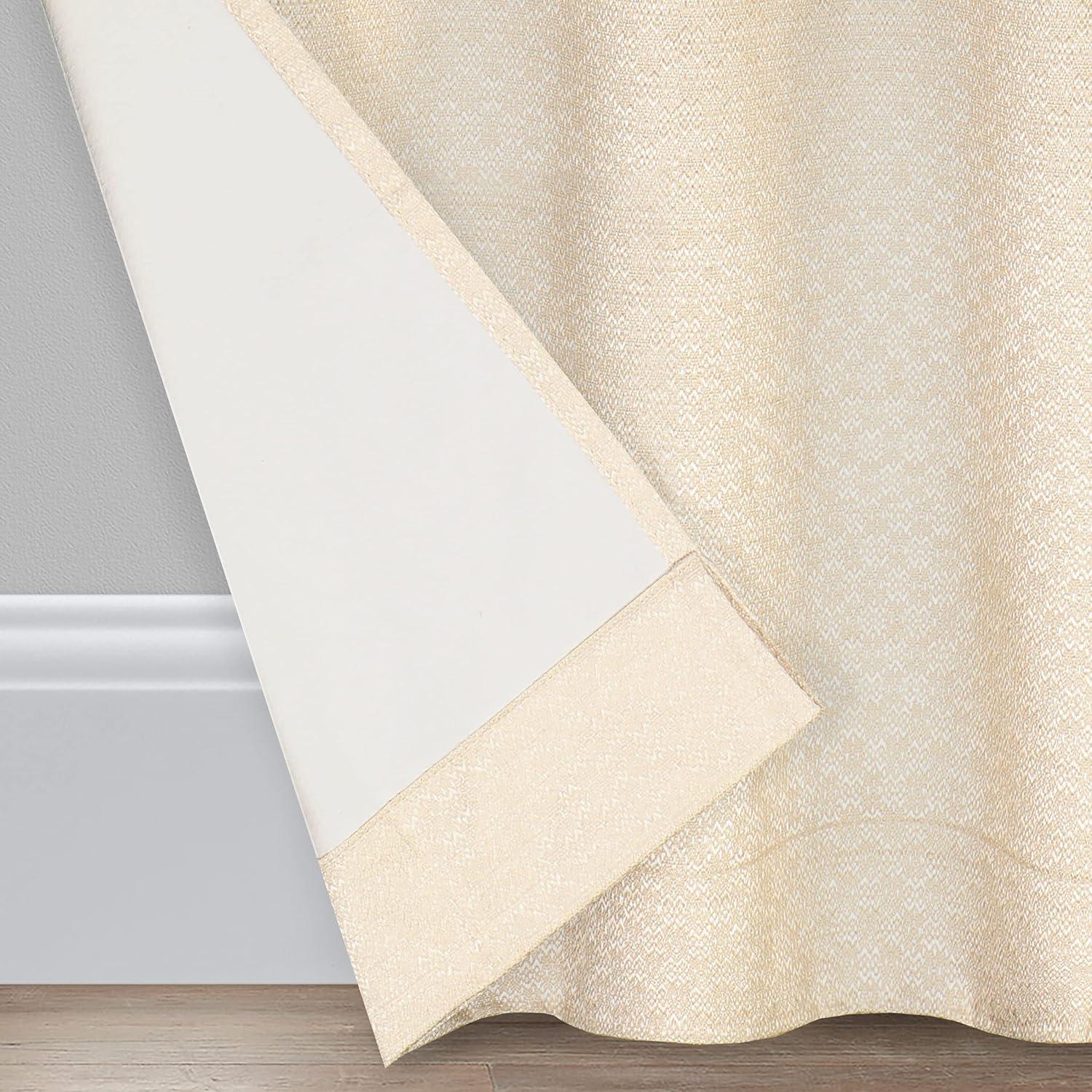Canova Polyester Blend Light Filtering Curtain Panel