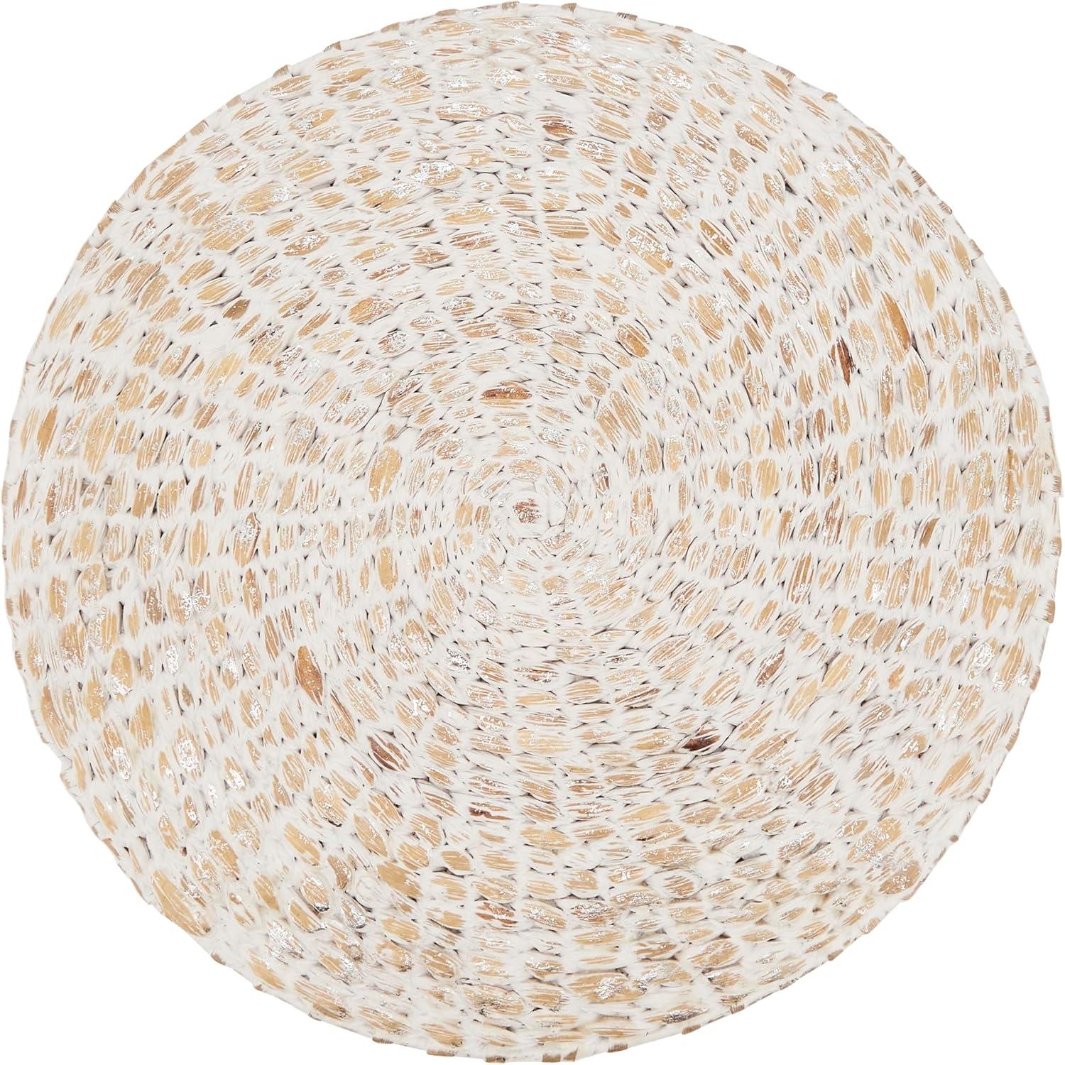 90% Water Hyacinth - 10% Iron Round Placemat