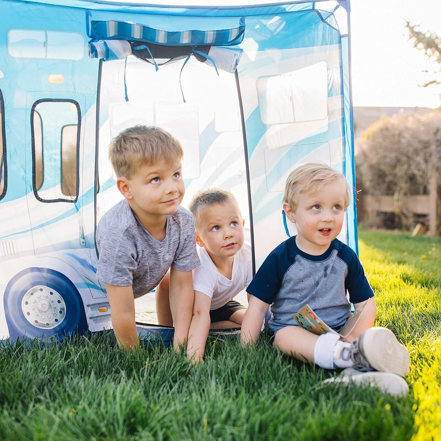 Melissa & Doug Let's Explore Camper Tent Play Set