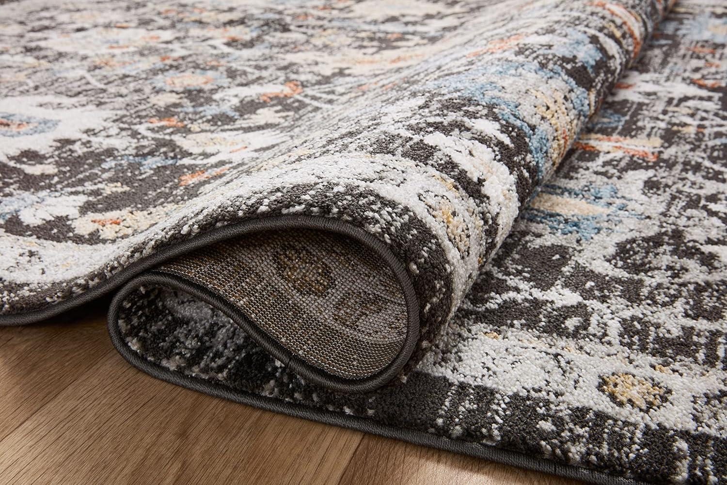 Loloi II Odette Charcoal / Multi 9'-2" x 13' Area Rug