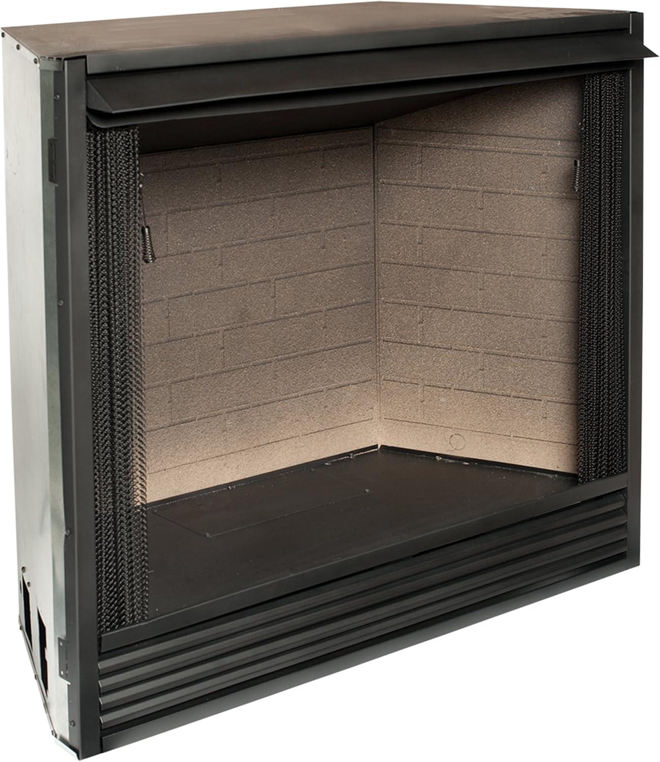 ProCom 36in. Universal Ventless Firebox Insert - Zero Clearance Design - Model# PC36VFC