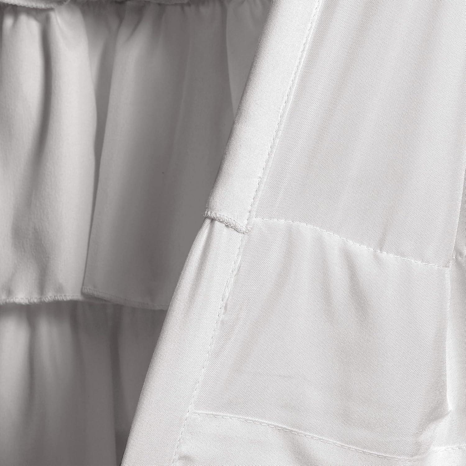 Belle Ruffled 84'' W Window Valance