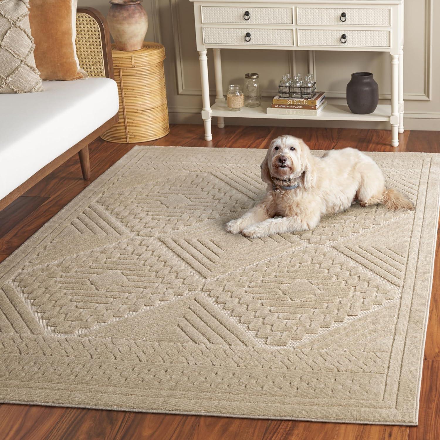 Selena Performance Solid Color Rug