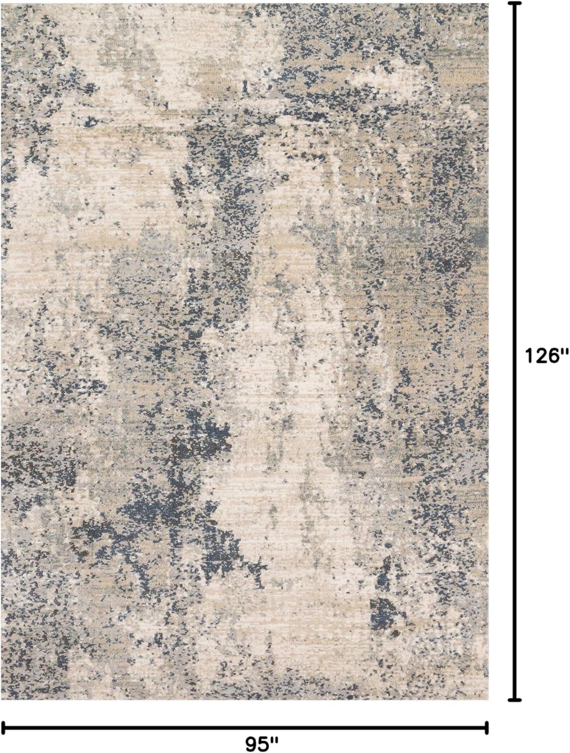 Loloi Teagan Natural / Denim 7'-11" x 10'-6" Area Rug