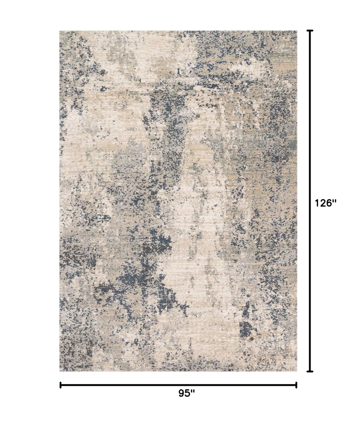 Loloi Teagan Natural / Denim 7'-11" x 10'-6" Area Rug