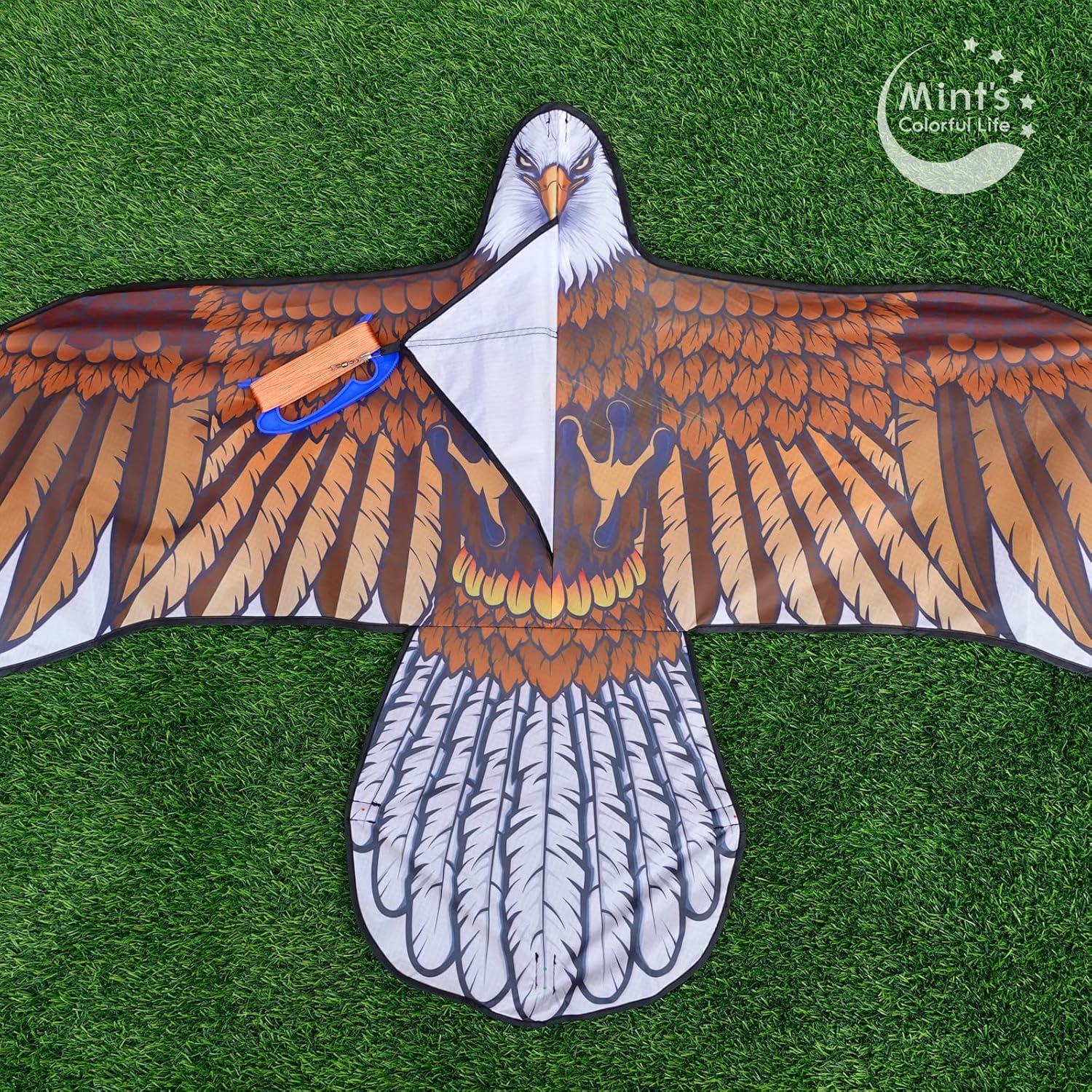 Mint s Colorful Life Eagle Kite for Kids Adults with 60 Wingspan