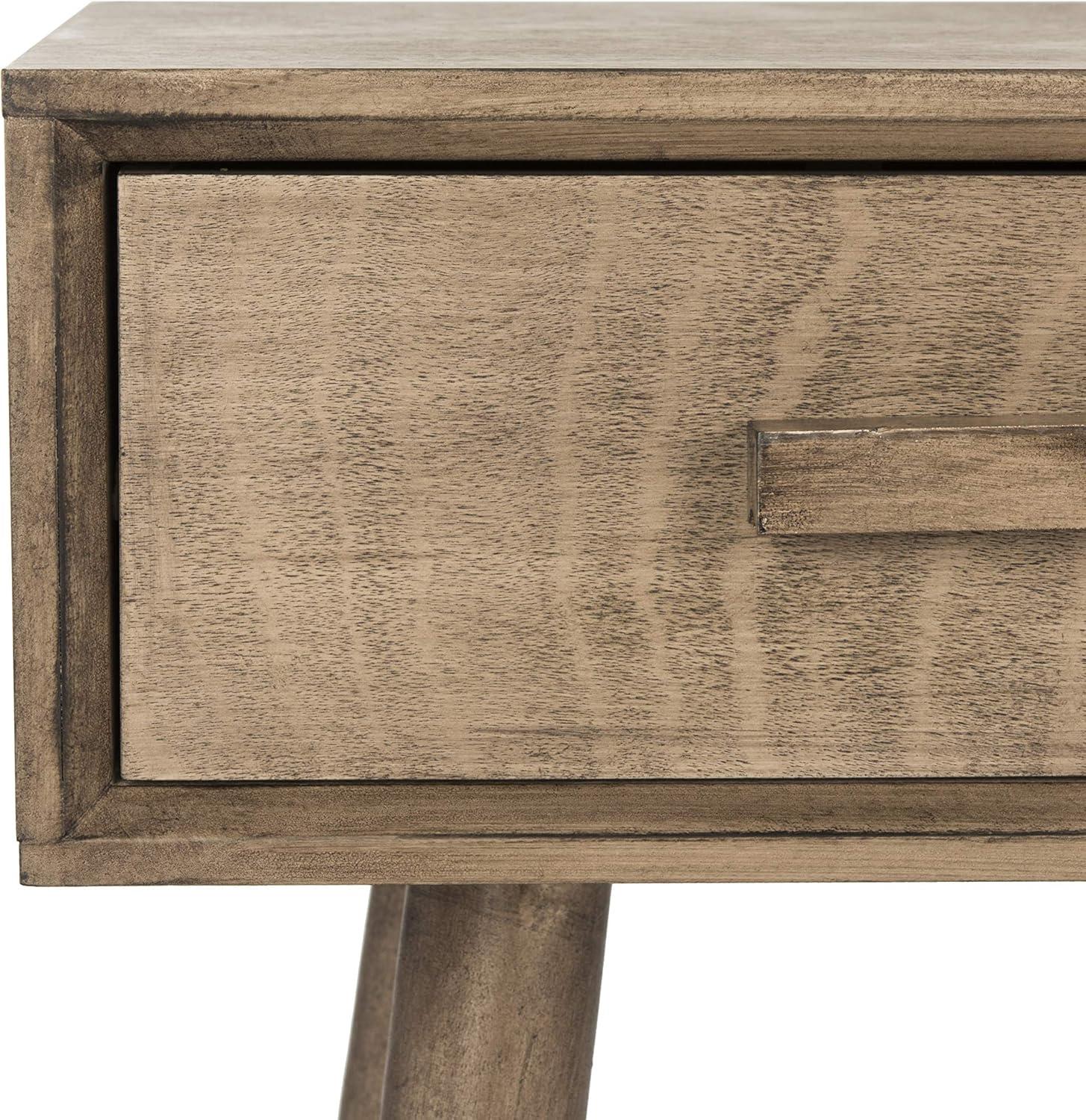 Albus 3 Drawer Console Table - CNS5701B - Brown - Safavieh