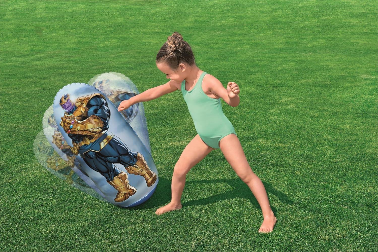 Bestway Marvel's Avengers Assemble Kids Inflatable Water Play Center | Outdoor Summer Pool Toy for Children Ages 2+