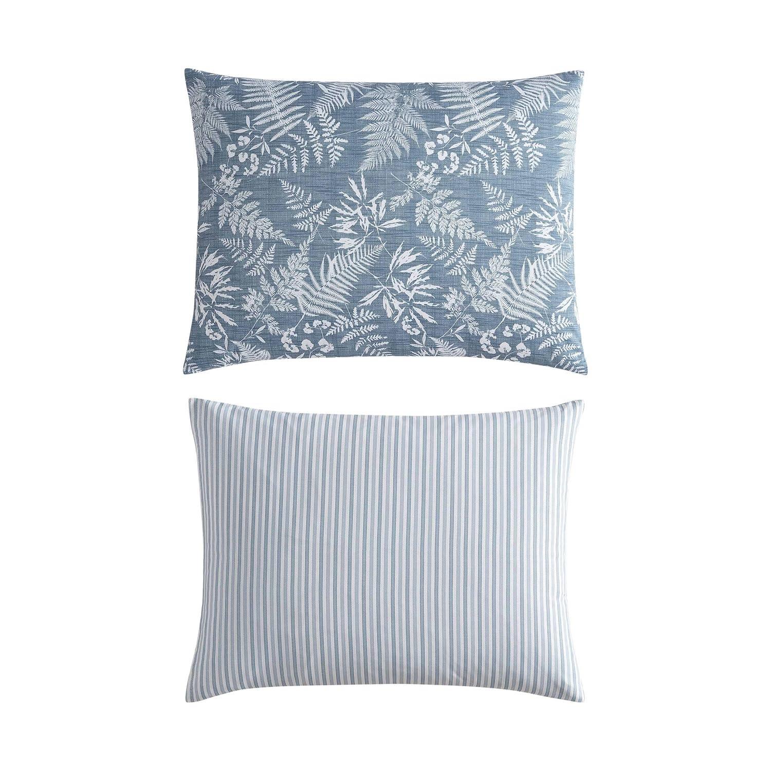 Eddie Bauer Eddie Bauer Fern Garden Blue Reversible Comforter Set