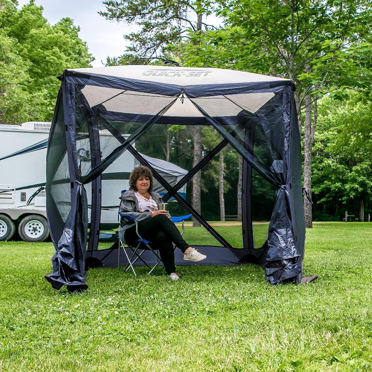 Clam CLAM Quick-Set Pavilion Portable Outdoor Canopy Shelter